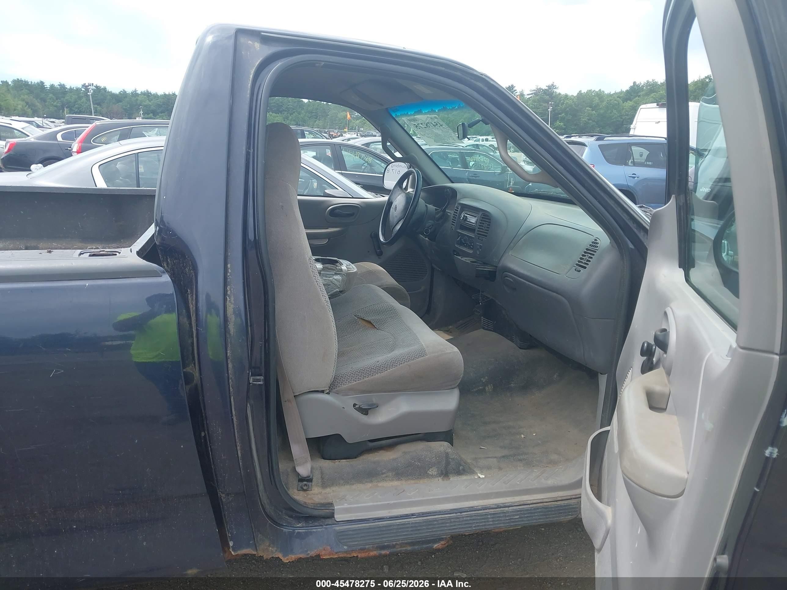2001 Ford F-150 Xl/xlt Blue vin: 1FTZF172X1NA24474