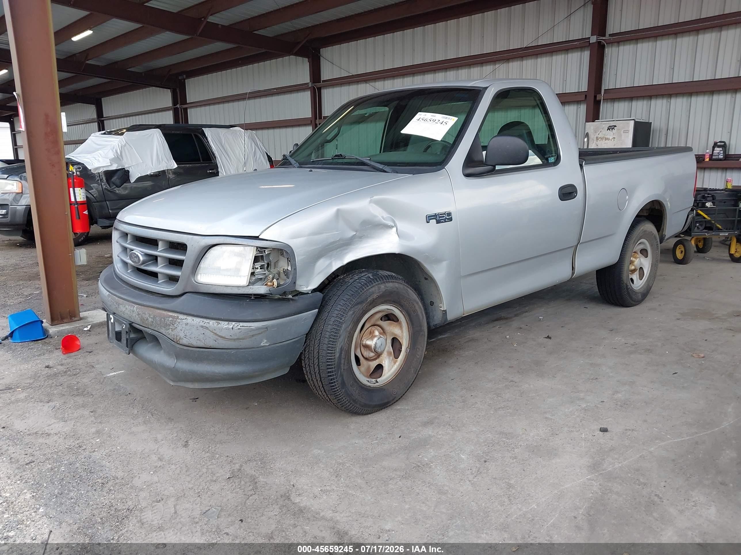 2001 Ford F-150 Xl/xlt Silver vin: 1FTZF172X1NB09749