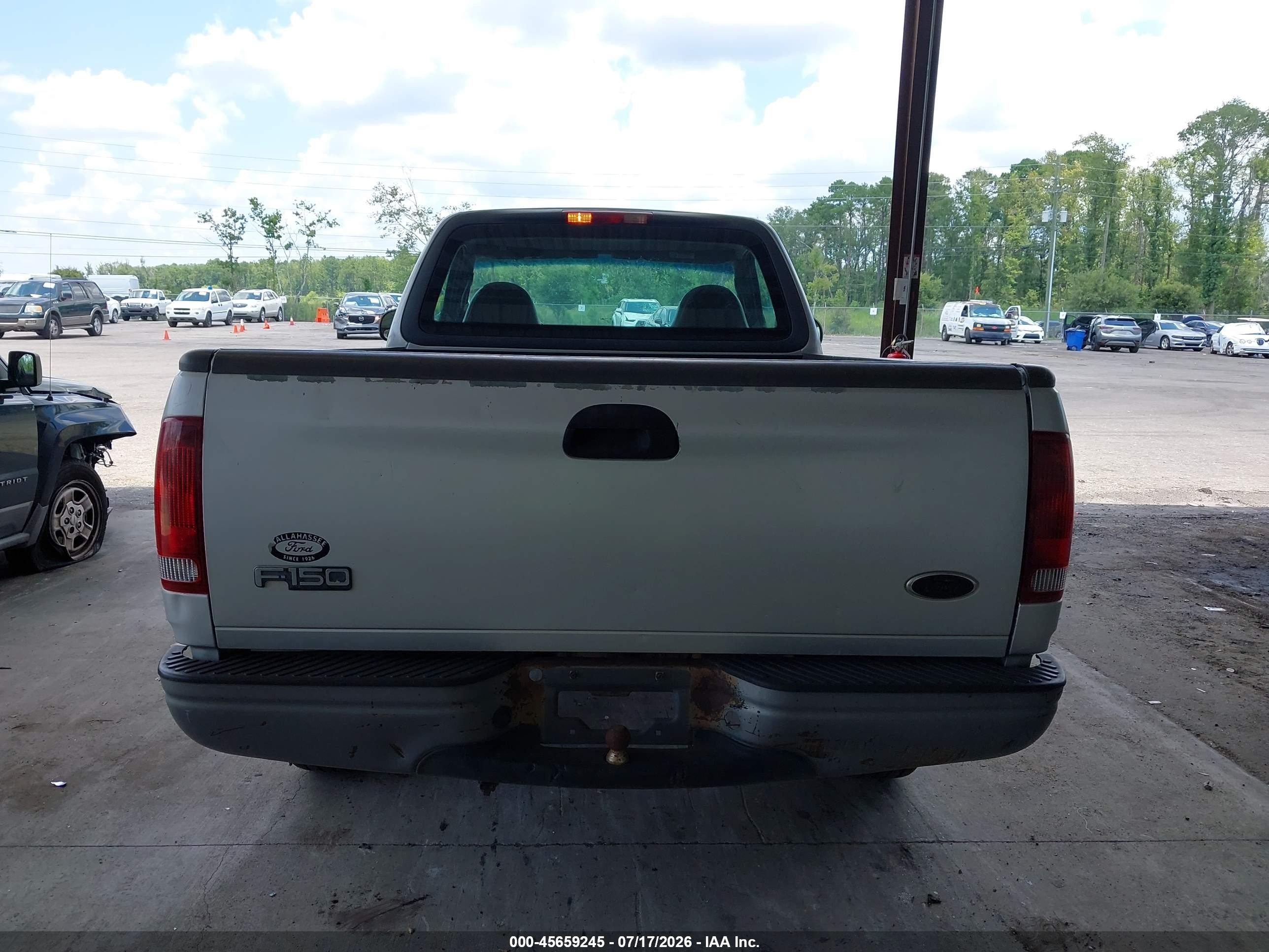 2001 Ford F-150 Xl/xlt Silver vin: 1FTZF172X1NB09749