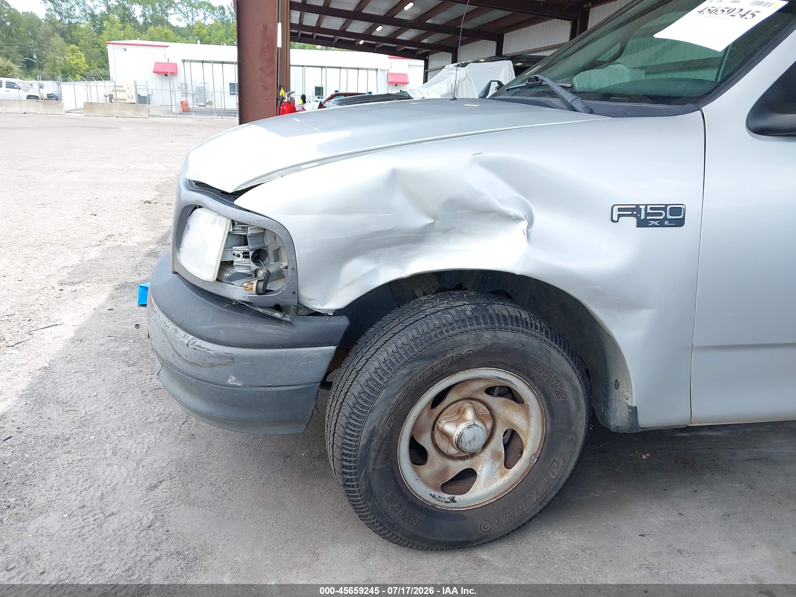 2001 Ford F-150 Xl/xlt Silver vin: 1FTZF172X1NB09749