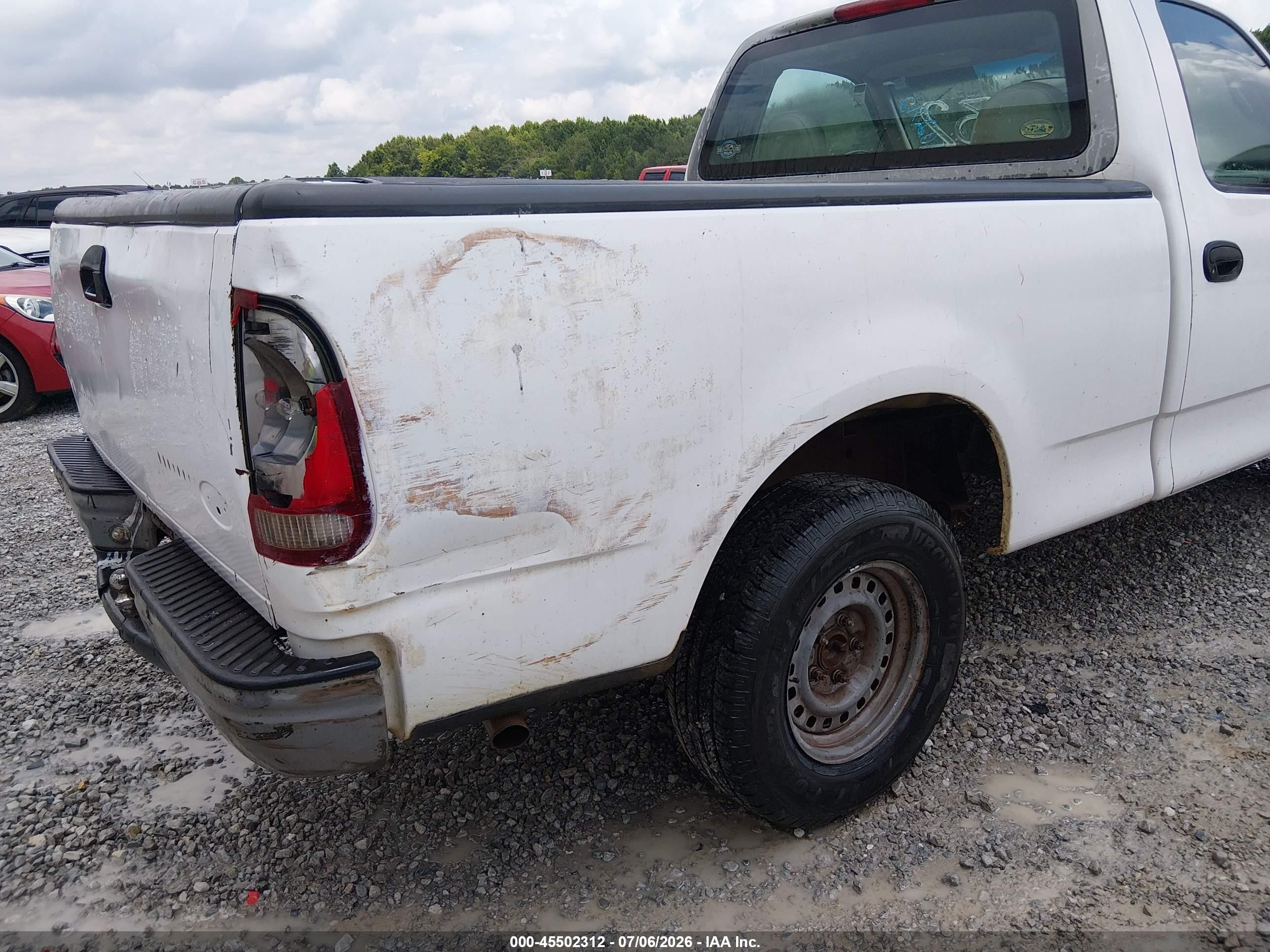 1998 Ford F-150 Lariat/standard/xl/xlt Белый vin: 1FTZF1761WNB50295
