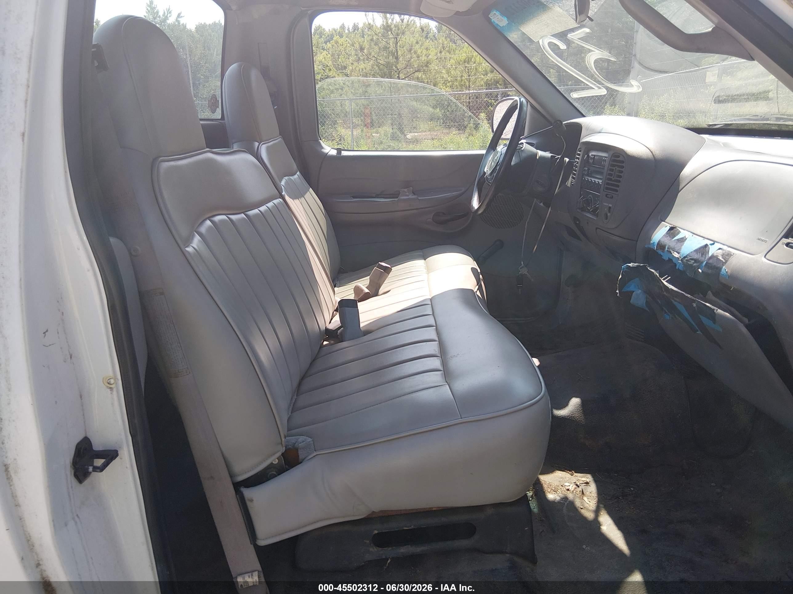 1998 Ford F-150 Lariat/standard/xl/xlt Белый vin: 1FTZF1761WNB50295