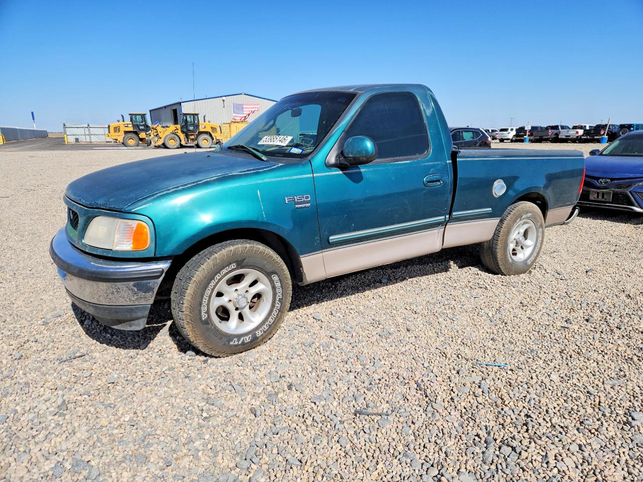 1998 Ford F150 Green vin: 1FTZF1767WKB99860
