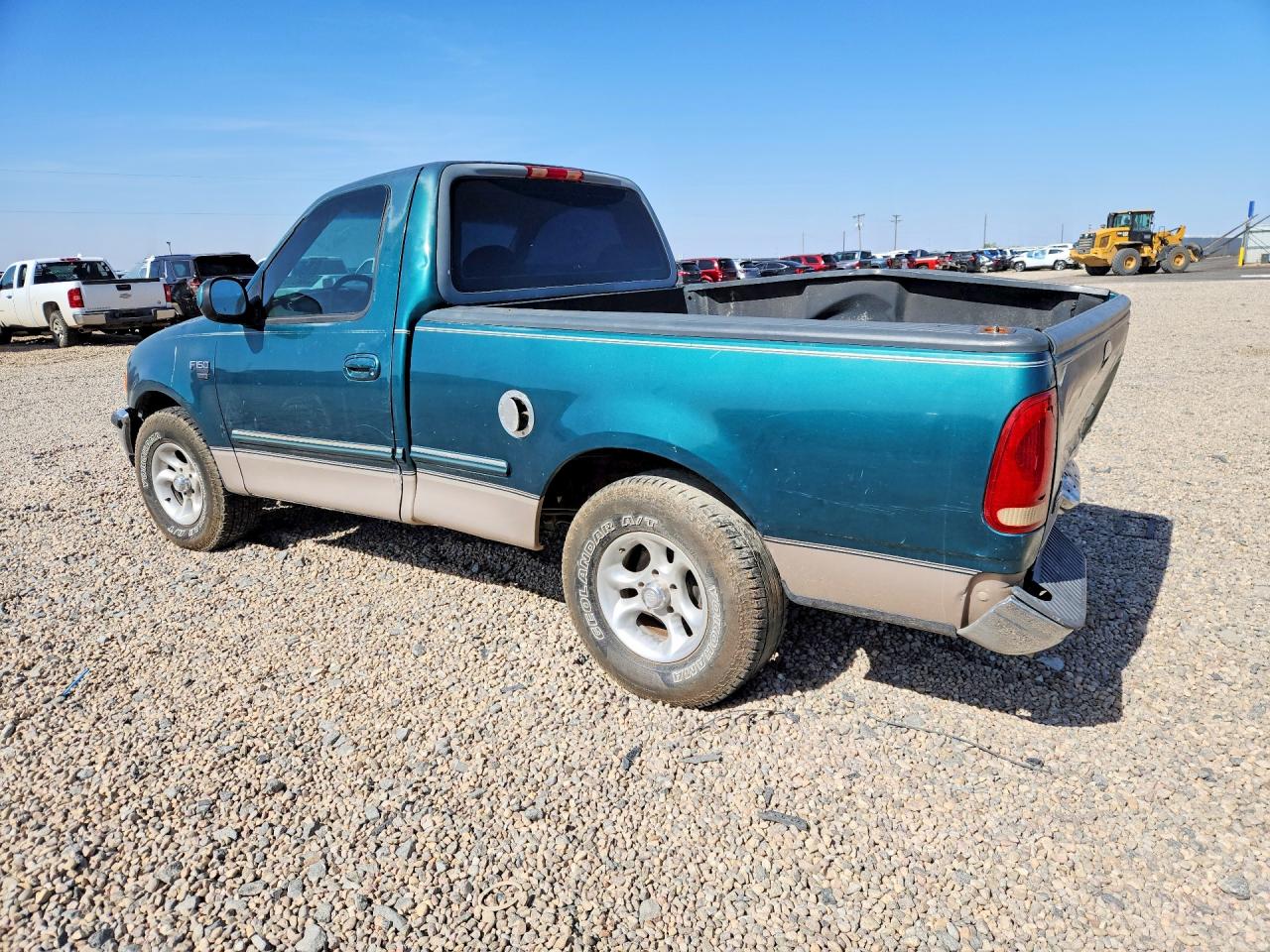 1998 Ford F150 Green vin: 1FTZF1767WKB99860