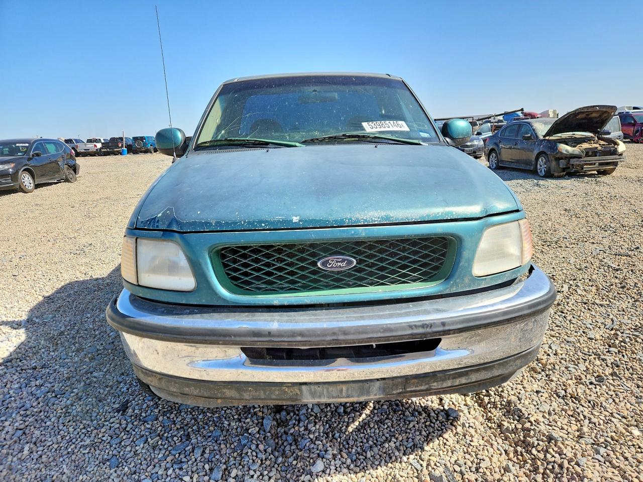 1998 Ford F150 Green vin: 1FTZF1767WKB99860