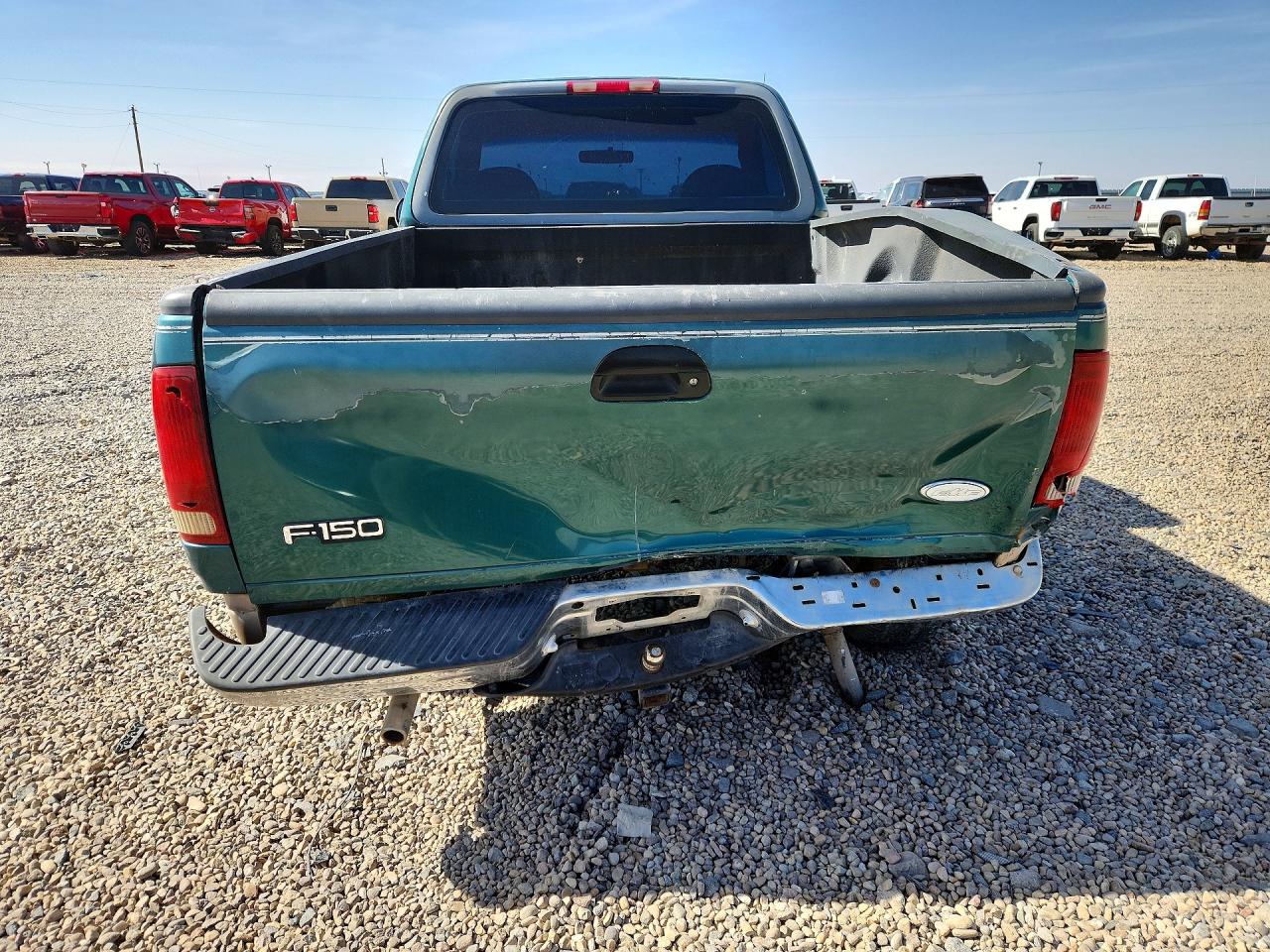 1998 Ford F150 Green vin: 1FTZF1767WKB99860