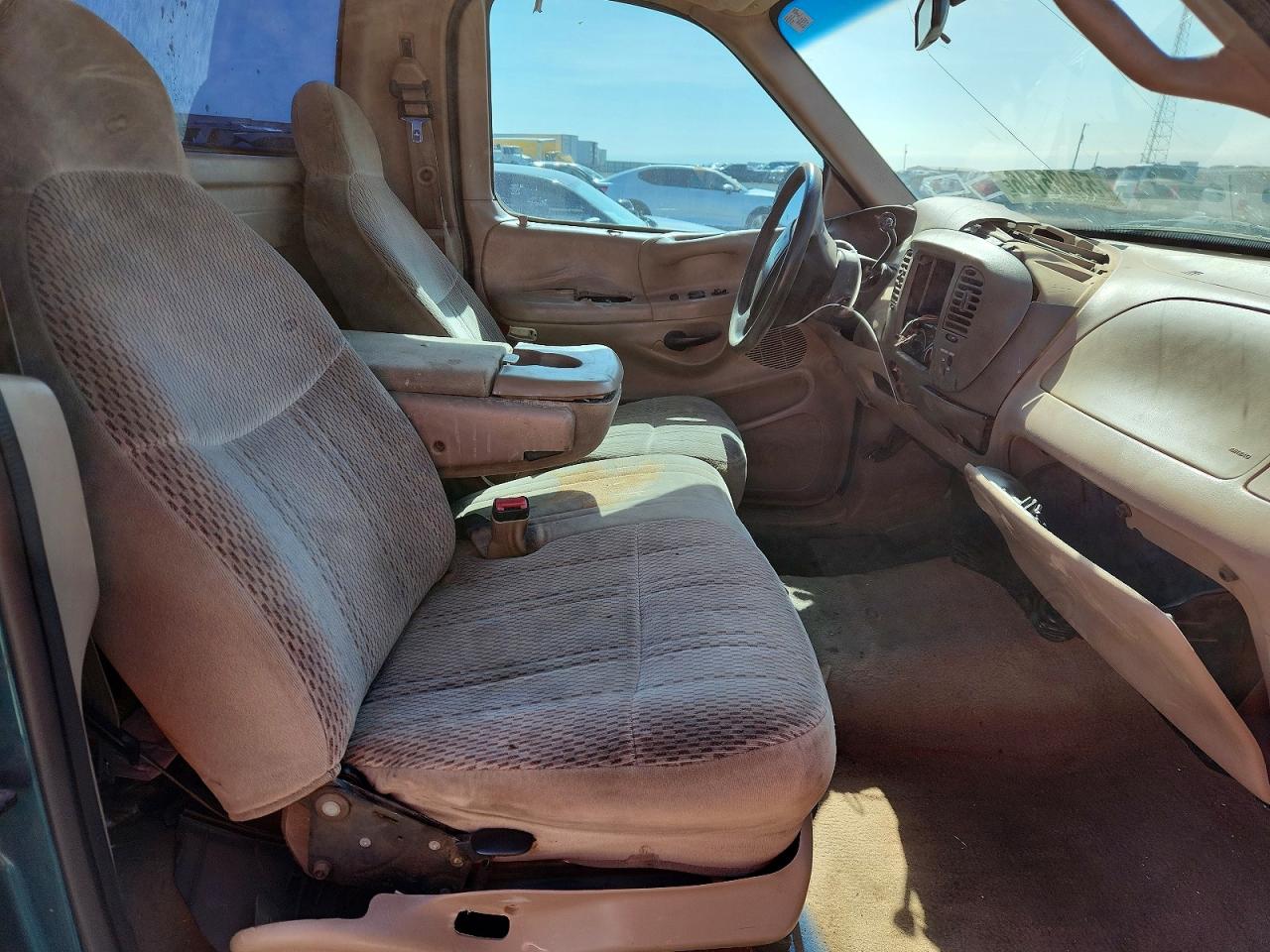 1998 Ford F150 Green vin: 1FTZF1767WKB99860