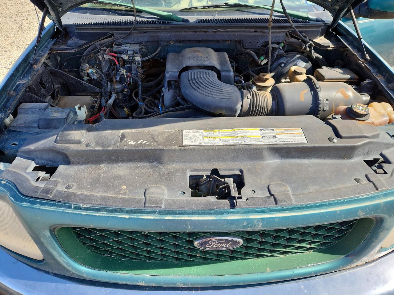 1998 Ford F150 Green vin: 1FTZF1767WKB99860