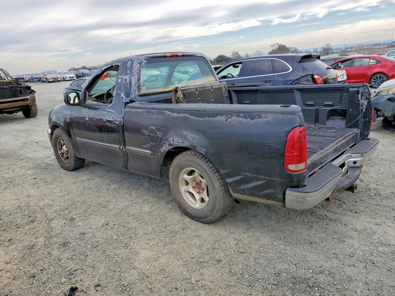 1998 Ford F150 Black vin: 1FTZF17W8WKB95011