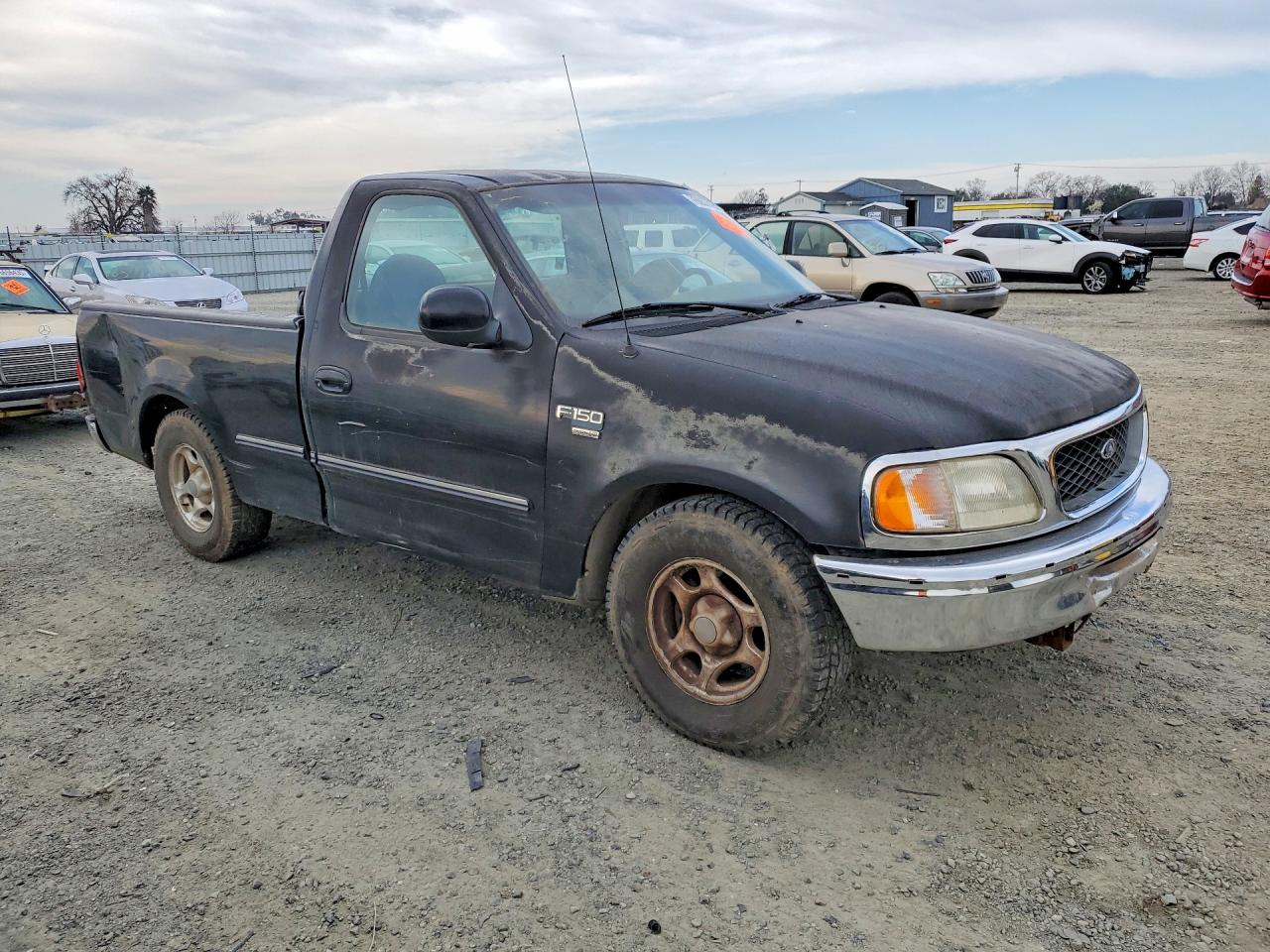 1998 Ford F150 Black vin: 1FTZF17W8WKB95011