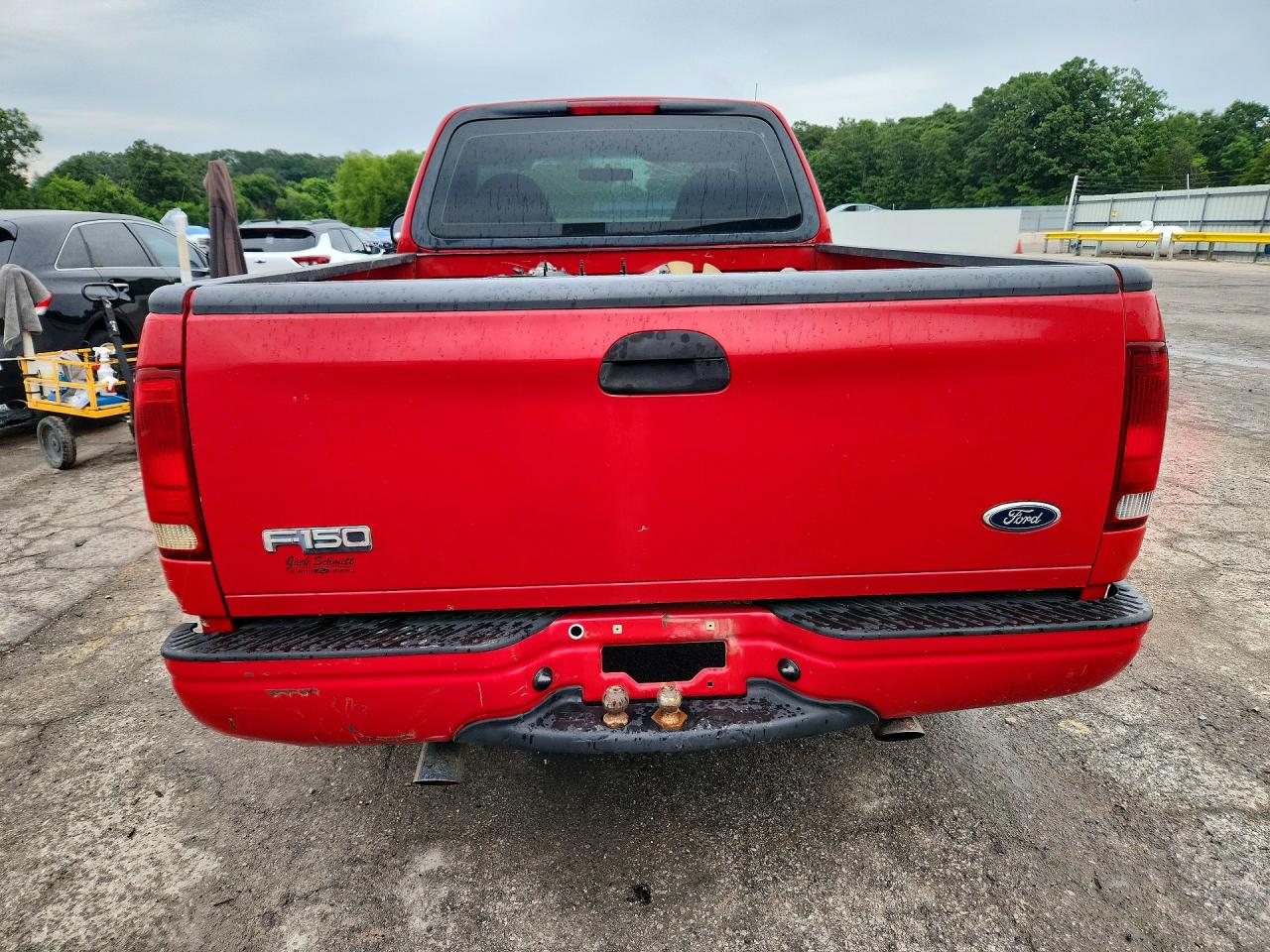 1999 Ford F150 Red vin: 1FTZF1820XNC28479