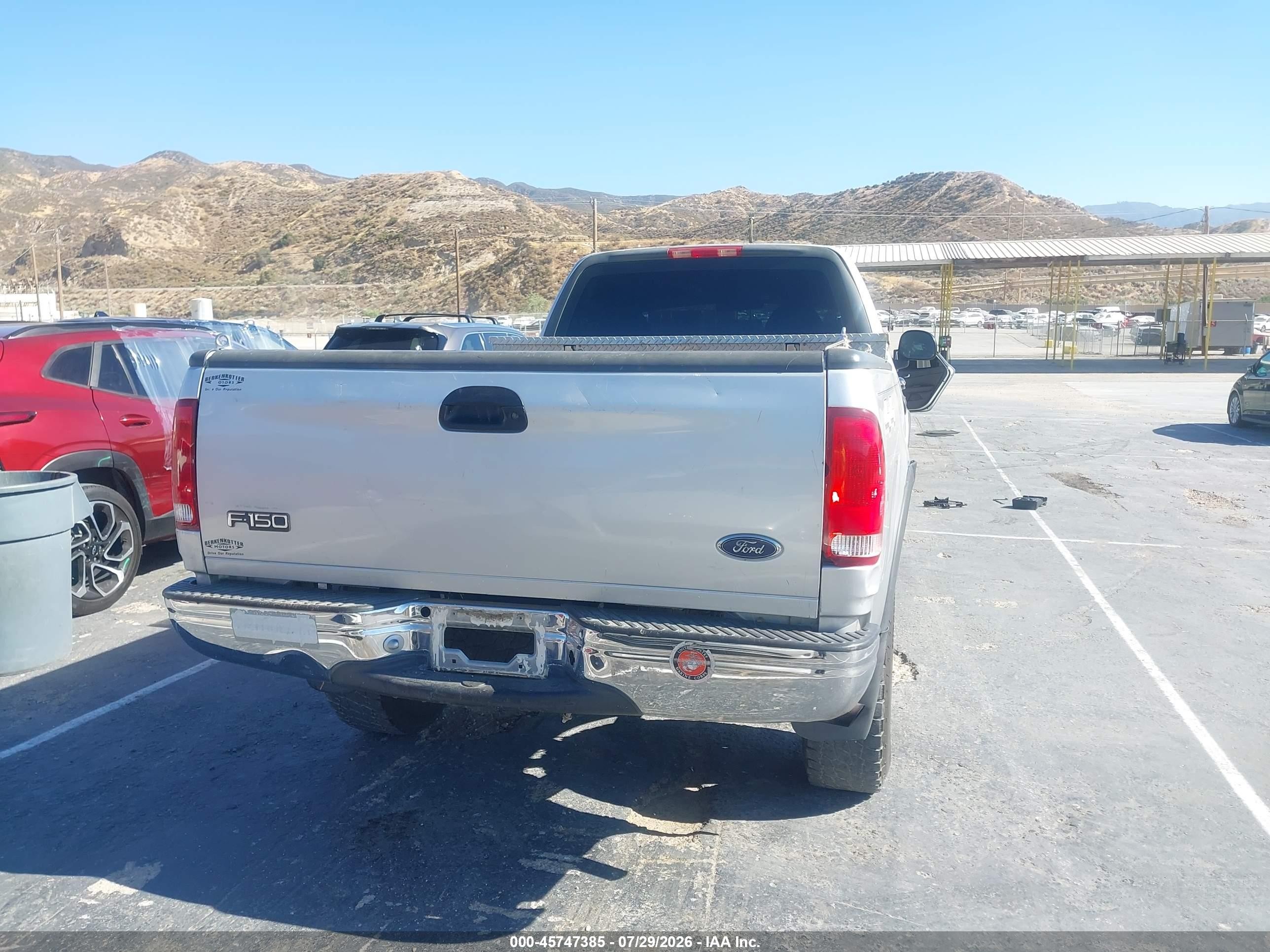 2000 Ford F-150 Work Series/xl/xlt Silver vin: 1FTZF1820YKA81115