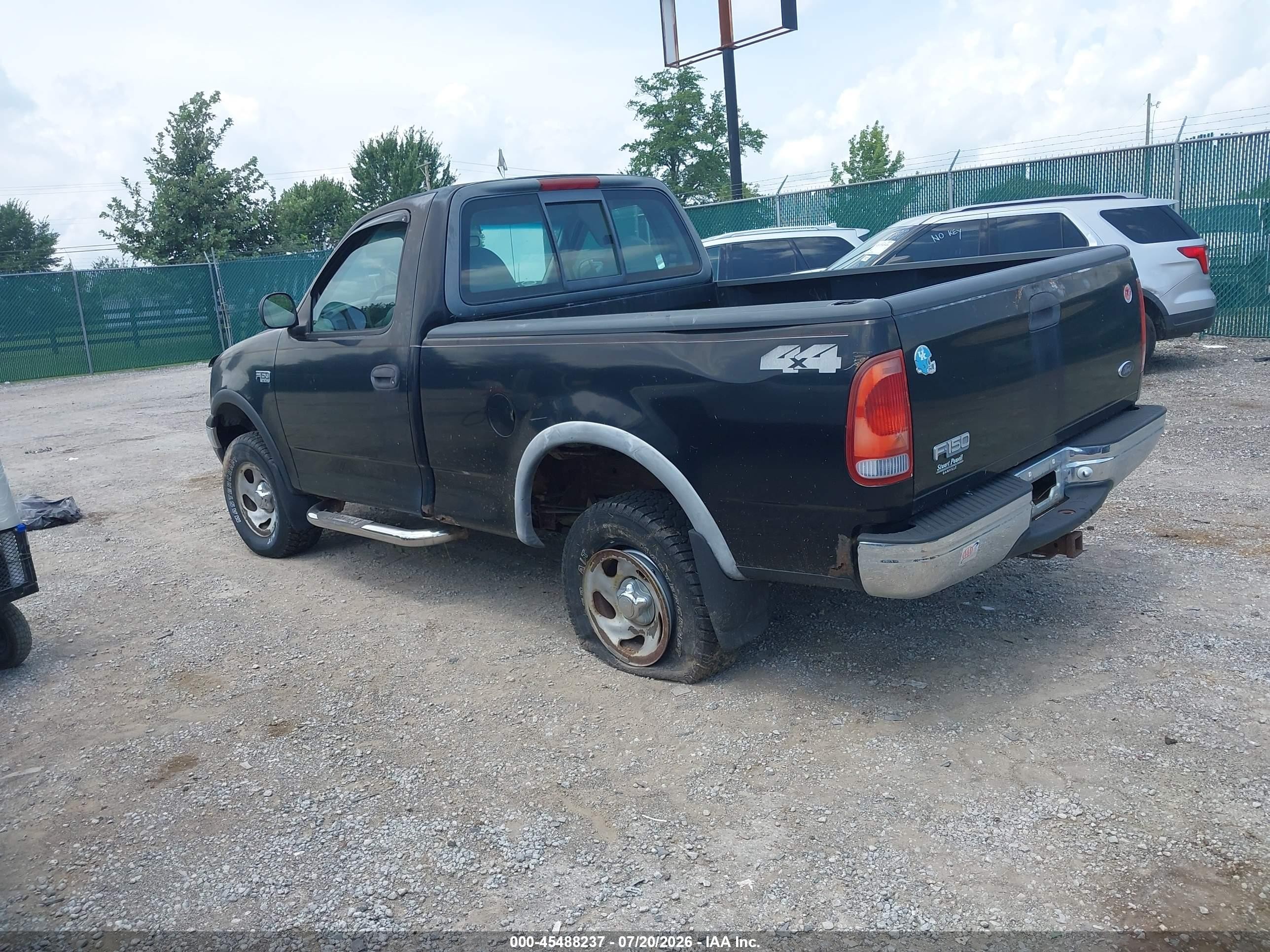 1999 Ford F-150 Work Series/xl/xlt Black vin: 1FTZF1822XKA21531