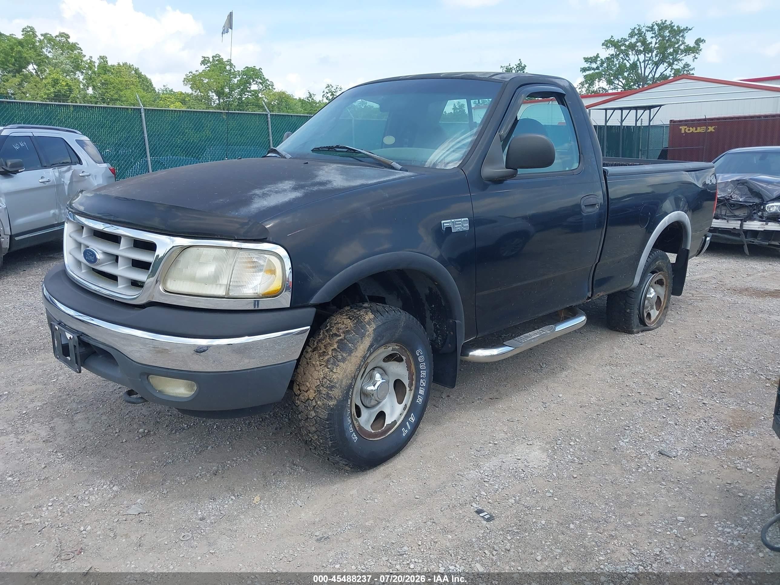 1999 Ford F-150 Work Series/xl/xlt Black vin: 1FTZF1822XKA21531