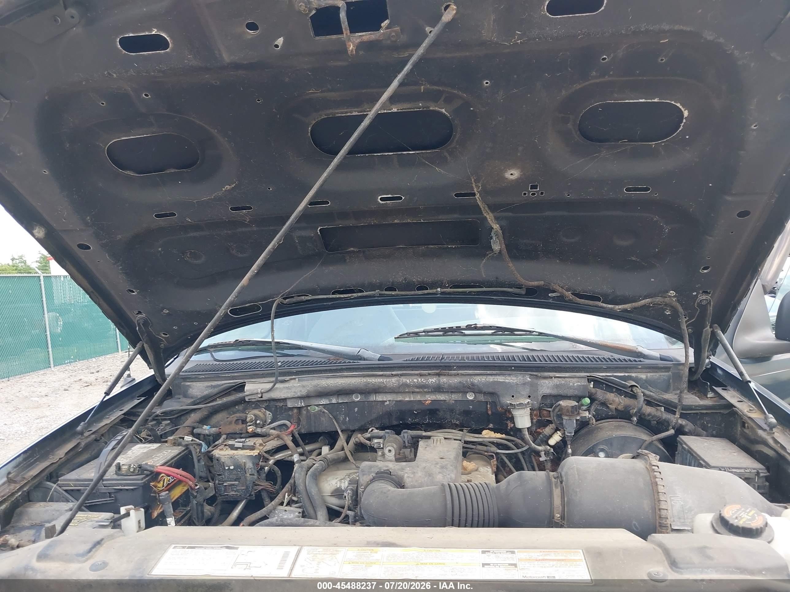 1999 Ford F-150 Work Series/xl/xlt Black vin: 1FTZF1822XKA21531