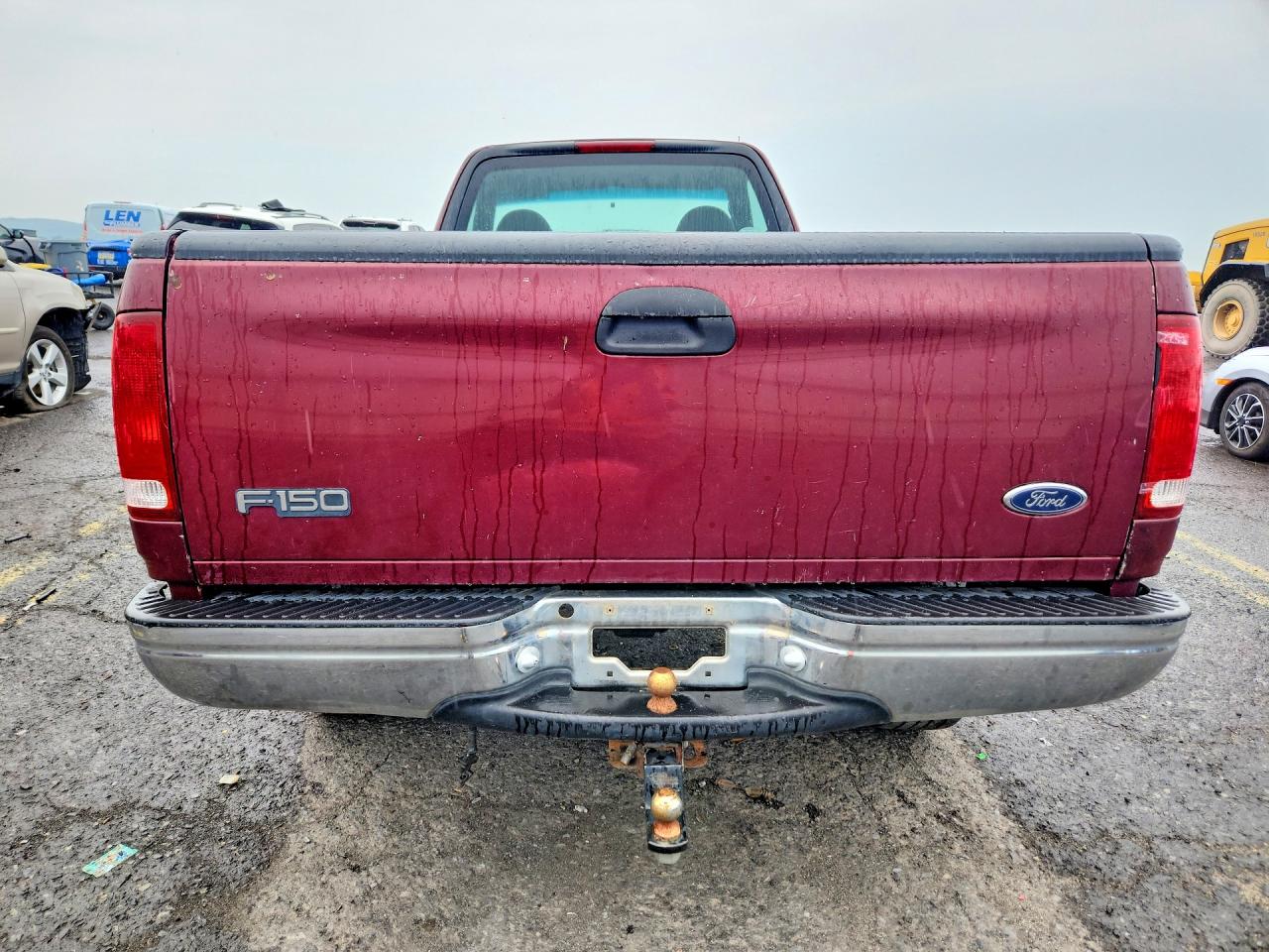 1999 Ford F150 Maroon vin: 1FTZF1825XNA73315