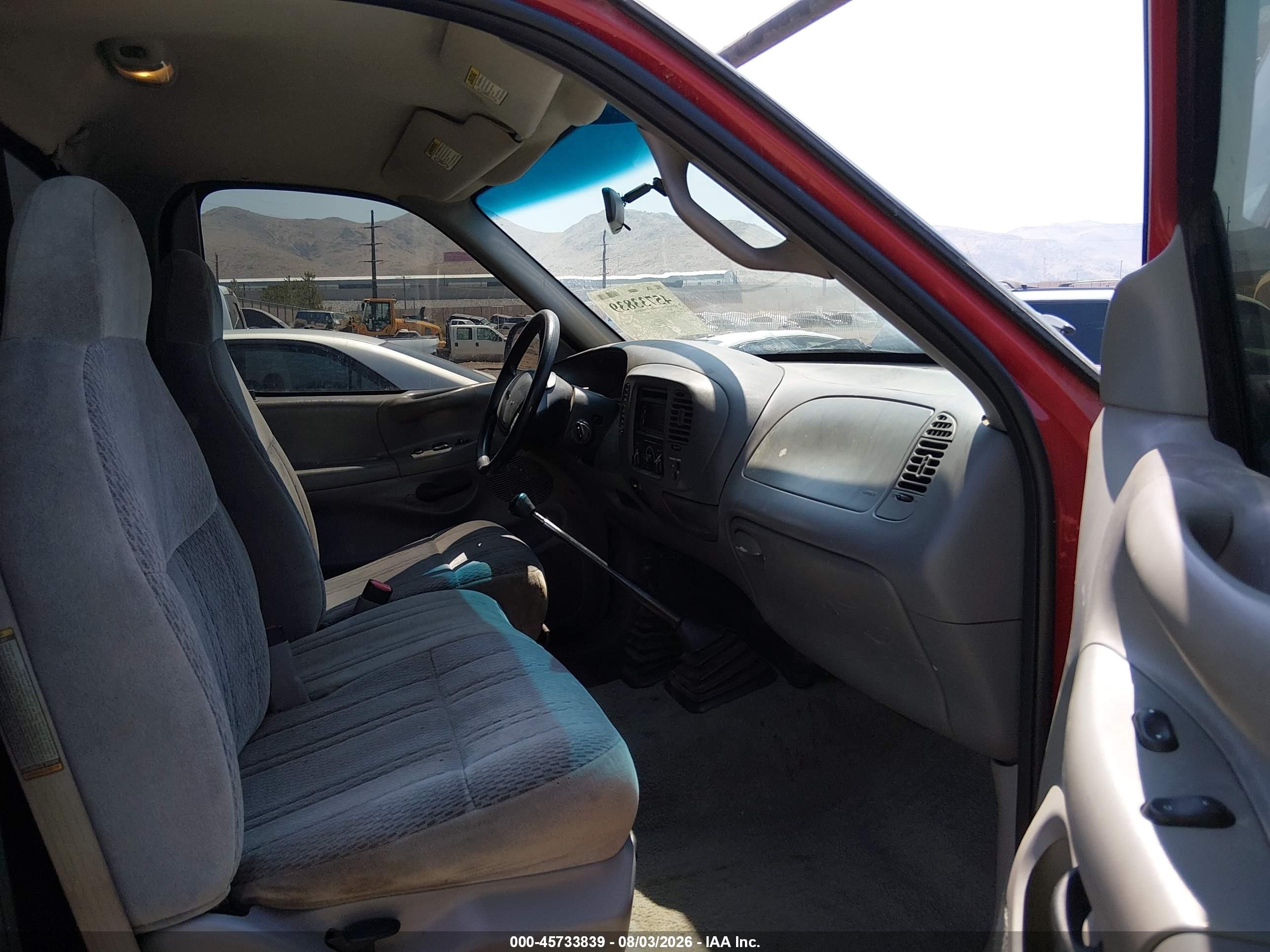 1998 Ford F-150 Standard/xl/xlt Red vin: 1FTZF1826WKB49527