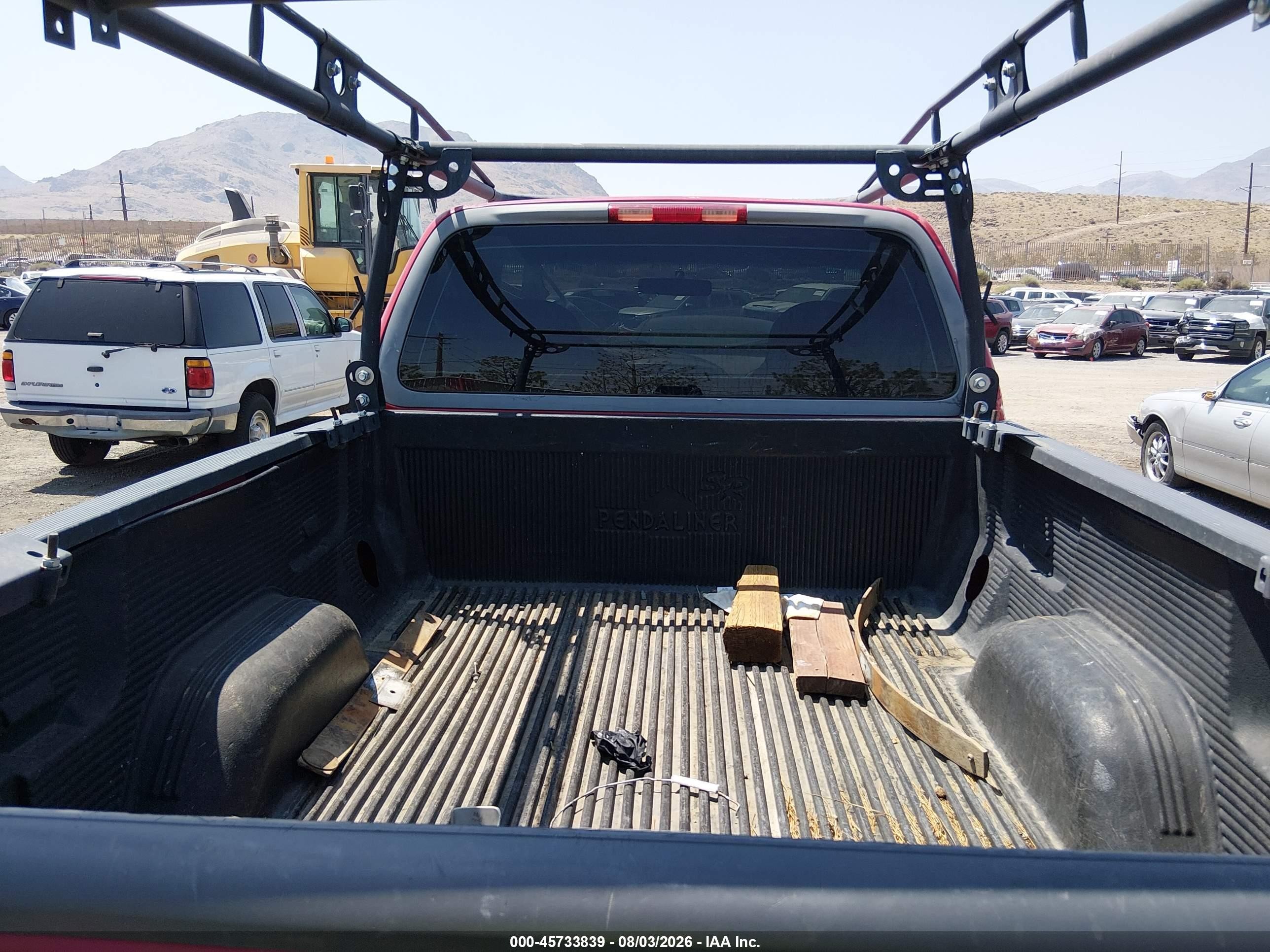 1998 Ford F-150 Standard/xl/xlt Red vin: 1FTZF1826WKB49527