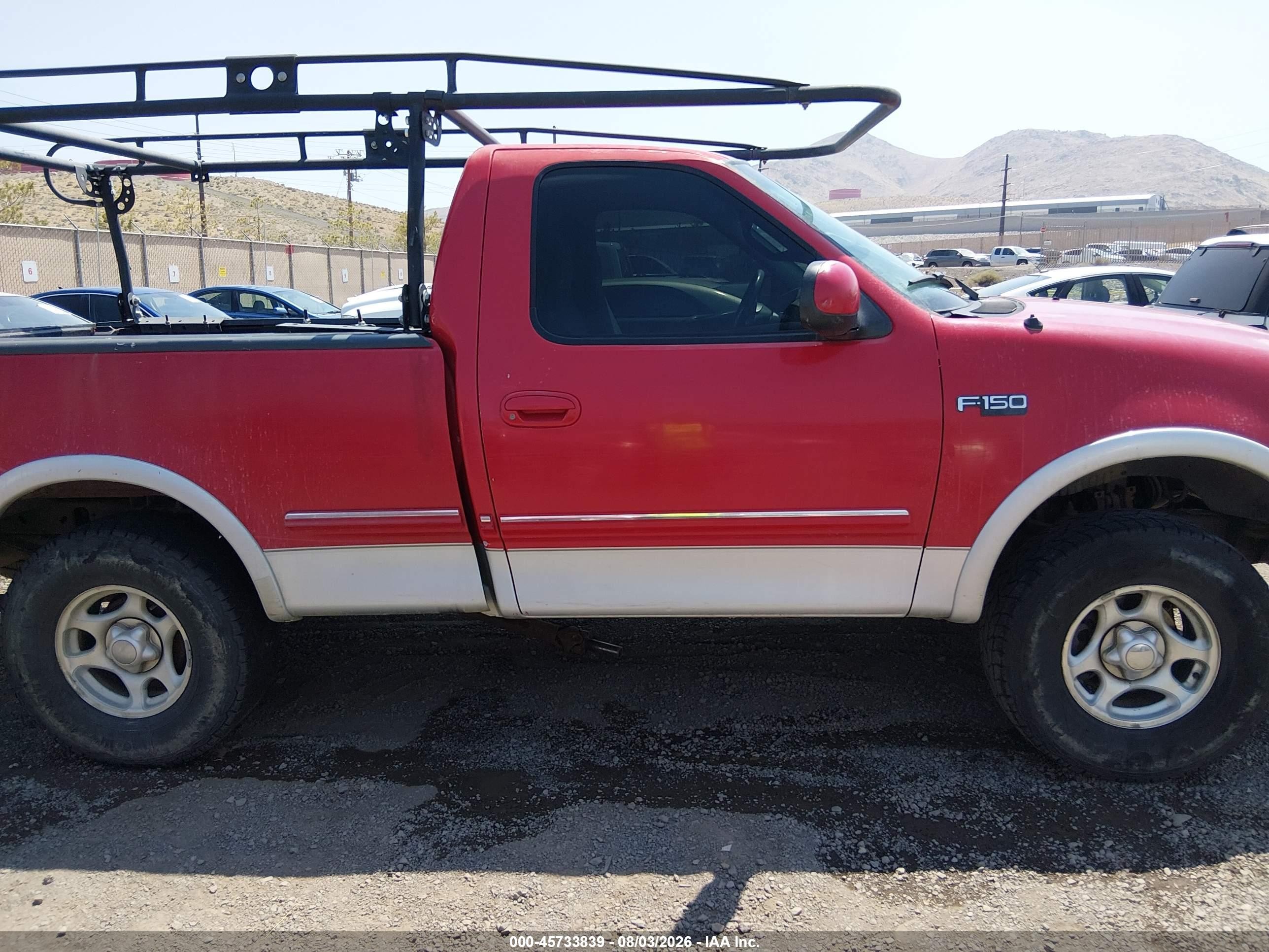 1998 Ford F-150 Standard/xl/xlt Red vin: 1FTZF1826WKB49527