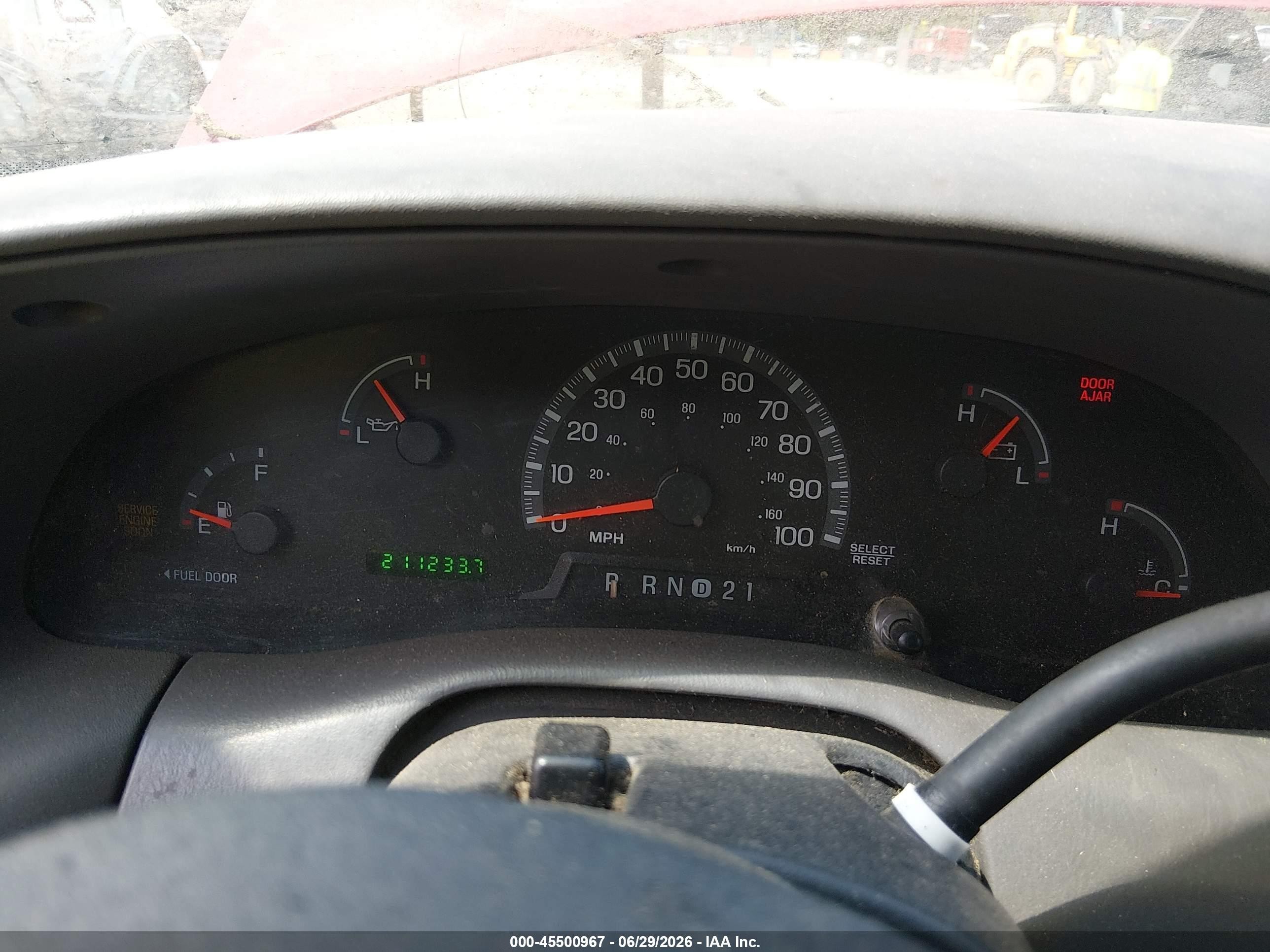2000 Ford F-150 Work Series/xl/xlt Red vin: 1FTZF182XYNA67852
