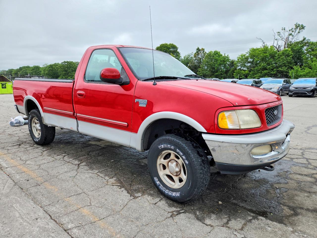 1998 Ford F150 Red vin: 1FTZF18W6WKA99456