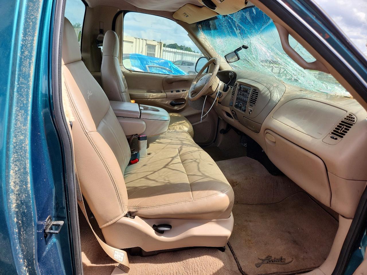 1998 Ford F150 Green vin: 1FTZF18W7WNA55030