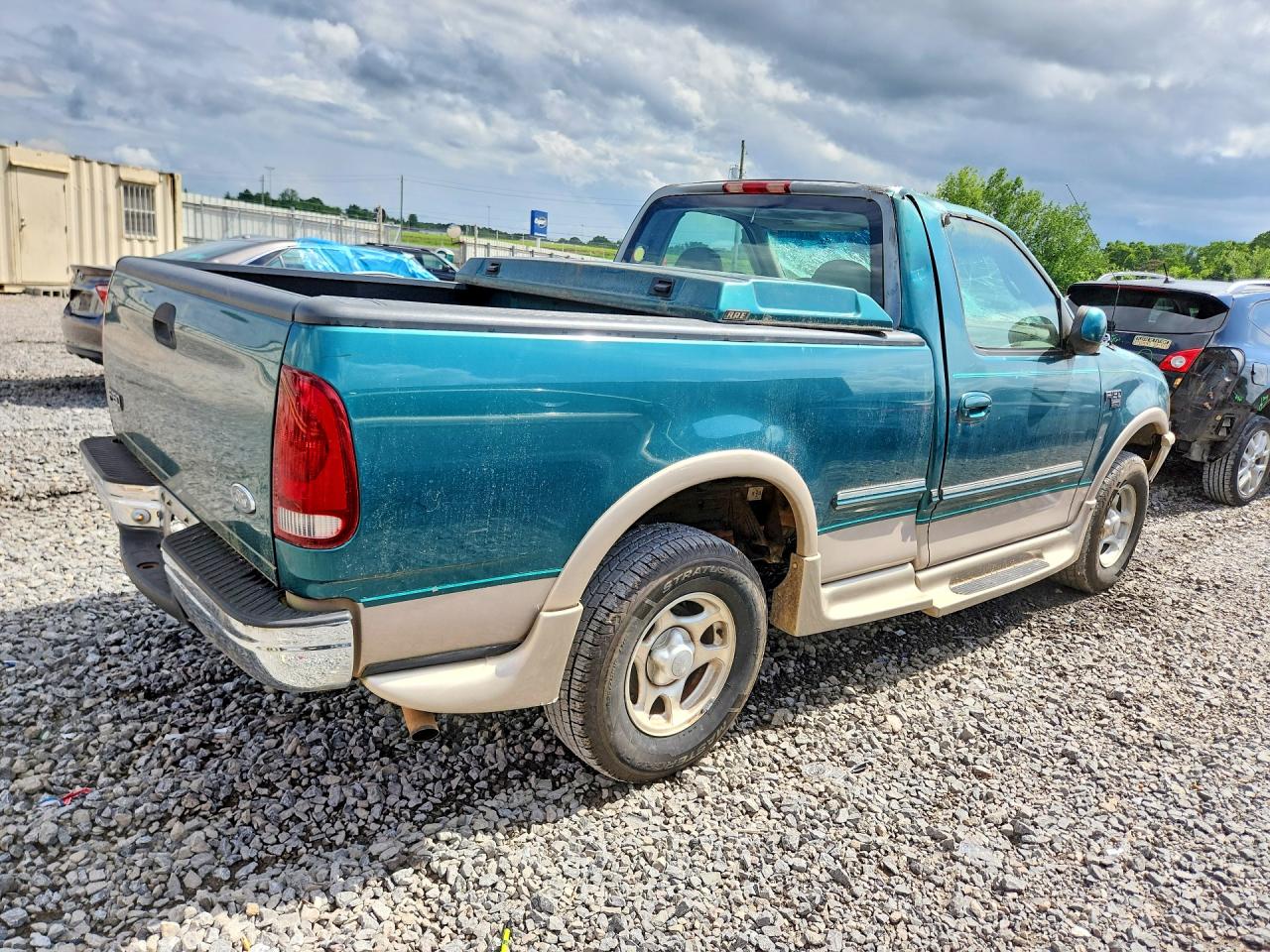 1998 Ford F150 Green vin: 1FTZF18W7WNA55030