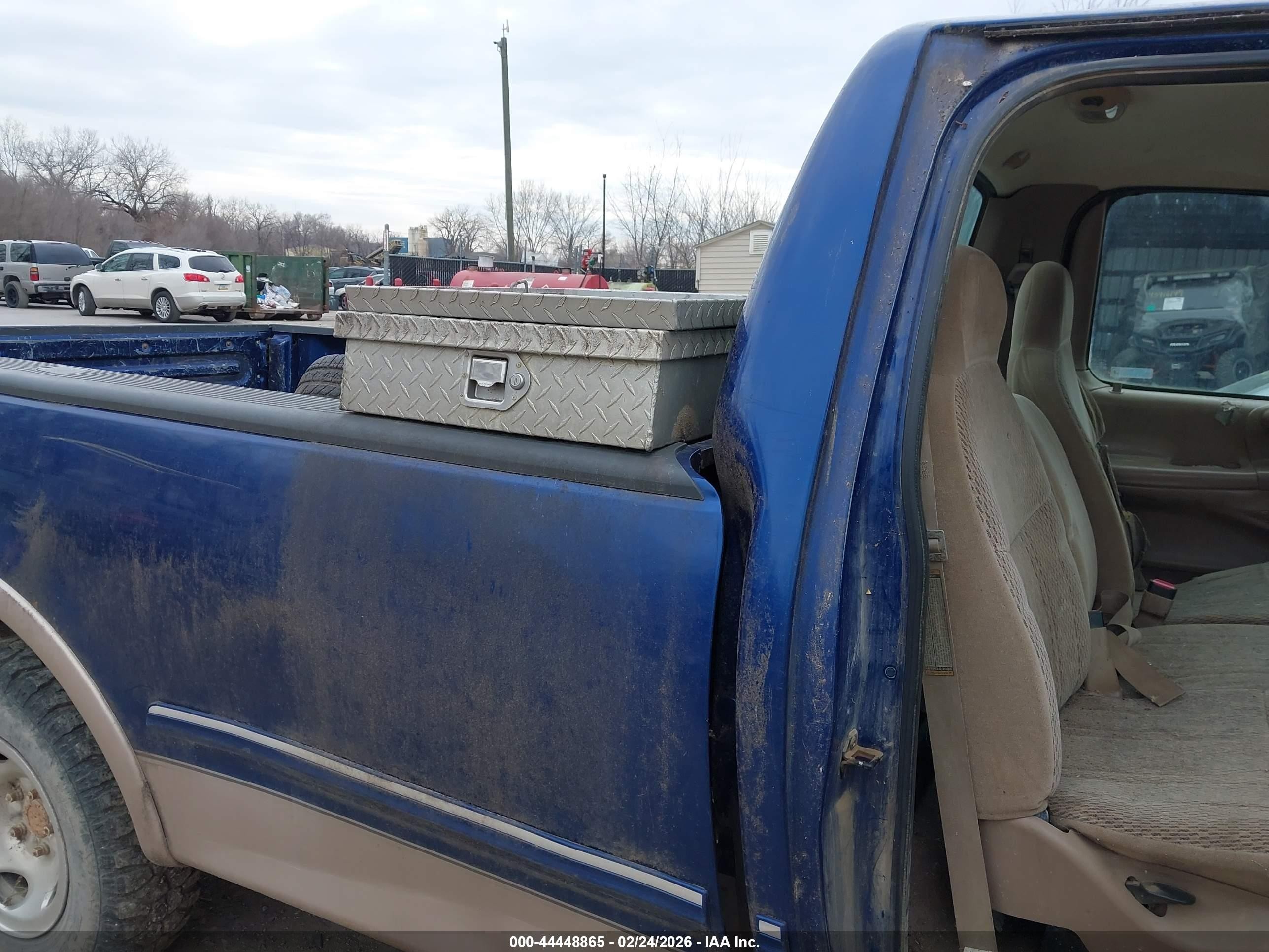 1998 Ford F-150 Lariat/standard/xl/xlt Blue vin: 1FTZF18W9WKB27718