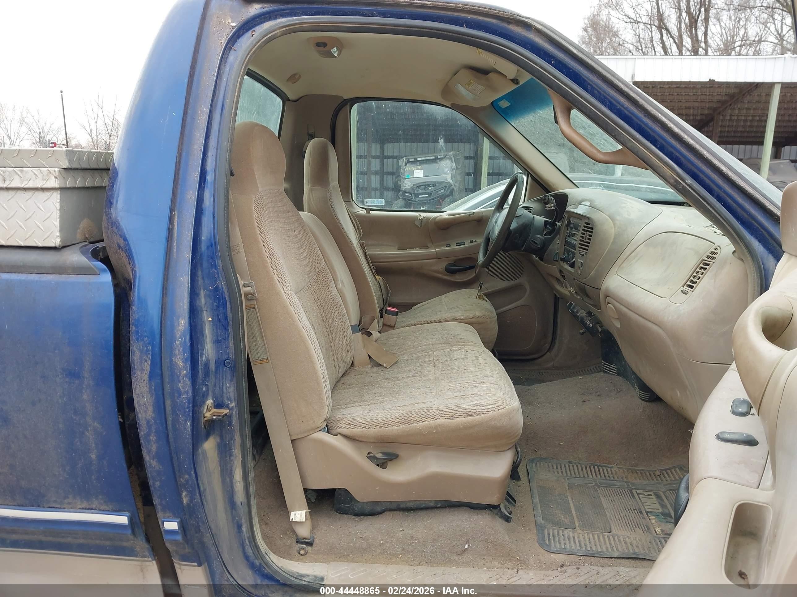 1998 Ford F-150 Lariat/standard/xl/xlt Blue vin: 1FTZF18W9WKB27718