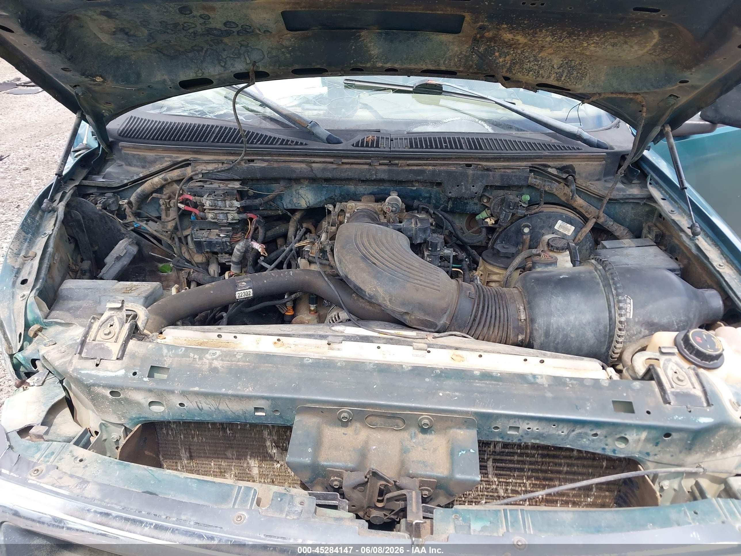 1998 Ford F-150 Lariat/standard/xl/xlt Зеленый vin: 1FTZF18WXWNA65311