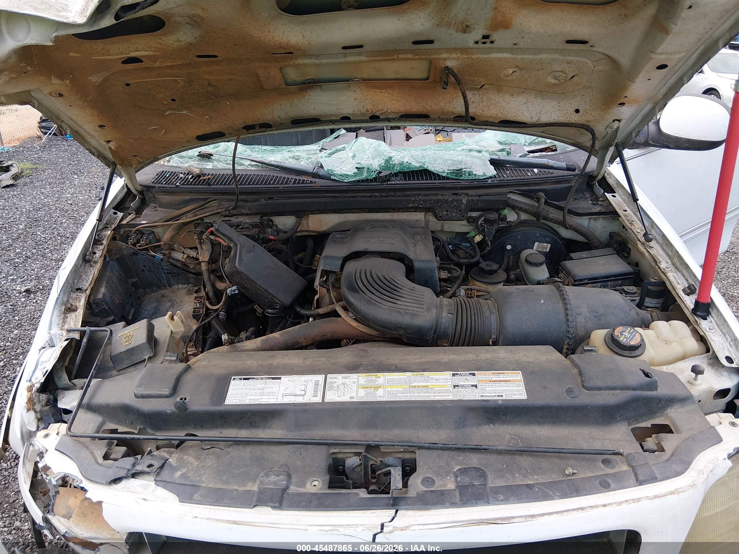1998 Ford F-150 Lariat/standard/xl/xlt Белый vin: 1FTZF18WXWNB19318