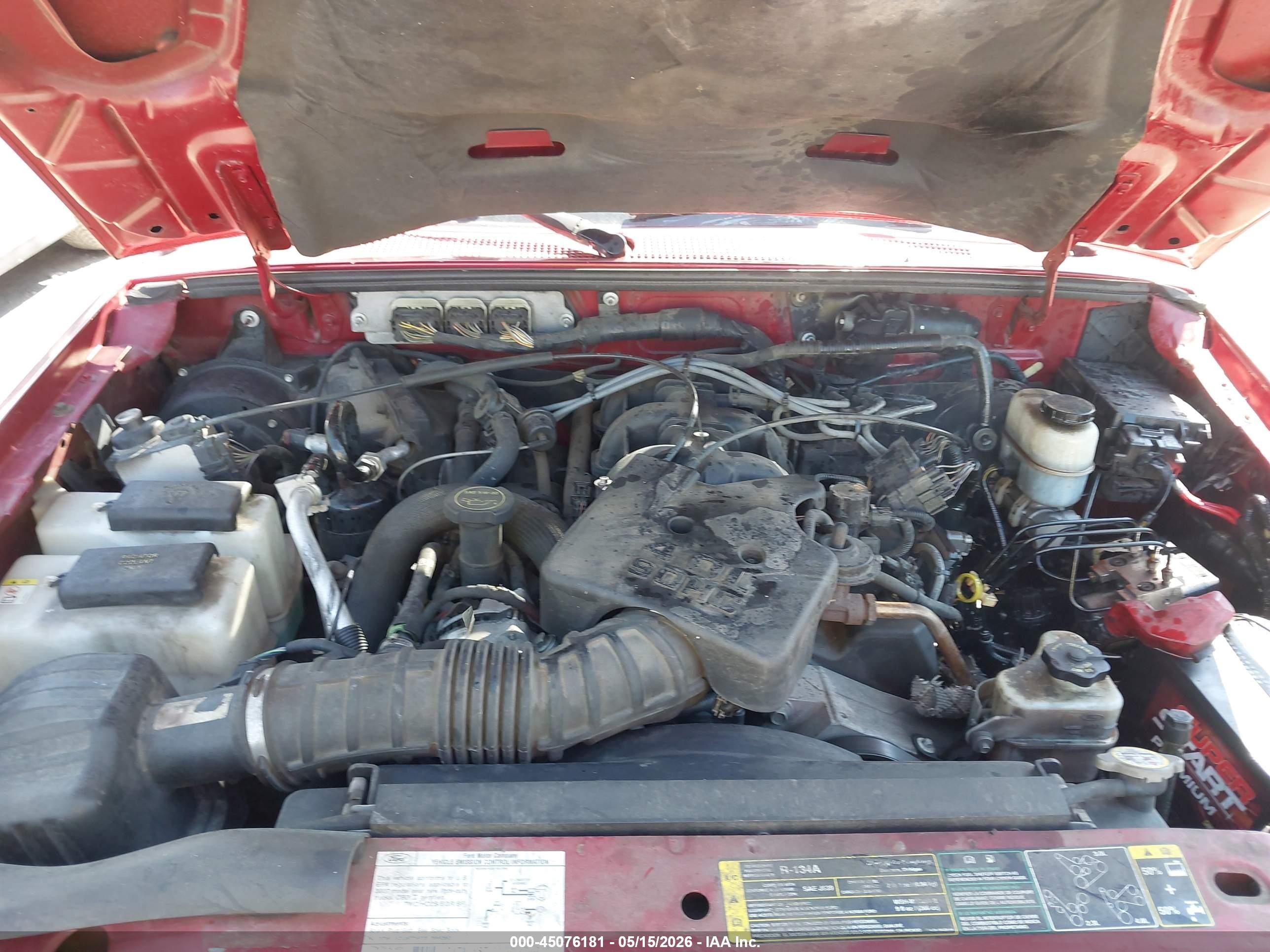 2007 Ford Ranger Sport/xl/xlt Burgundy vin: 1FTZR11E57PA44767