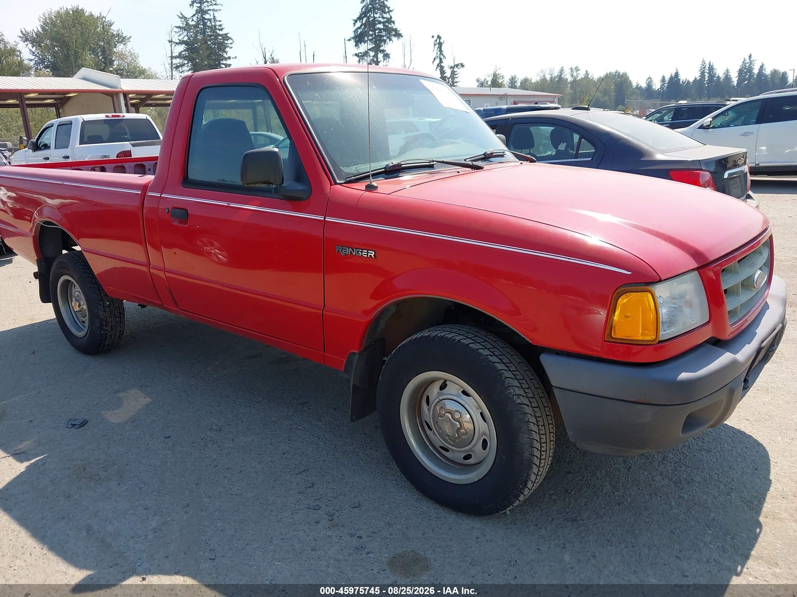 2001 Ford Ranger Edge Red vin: 1FTZR11E91PB29716