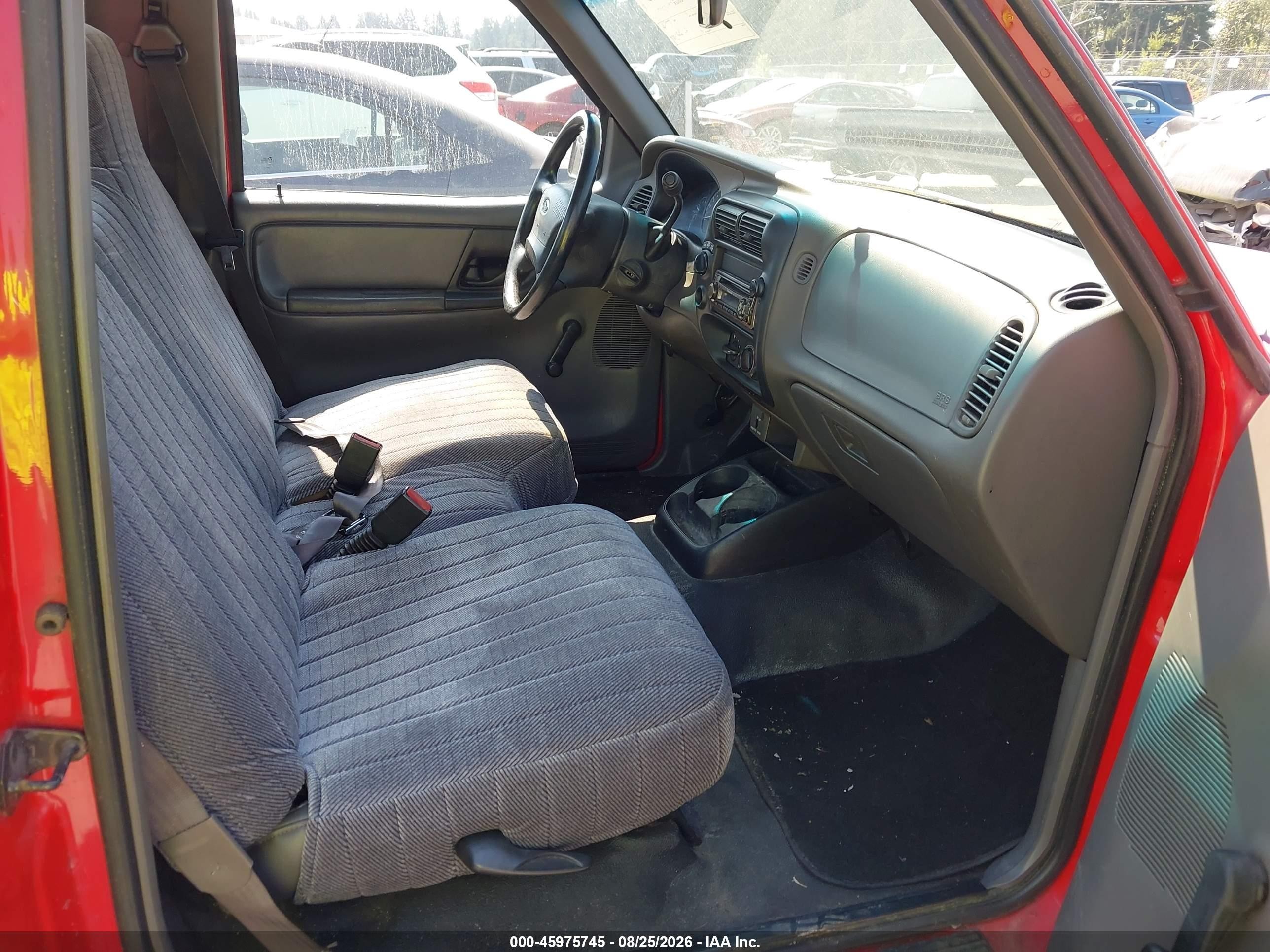 2001 Ford Ranger Edge Red vin: 1FTZR11E91PB29716