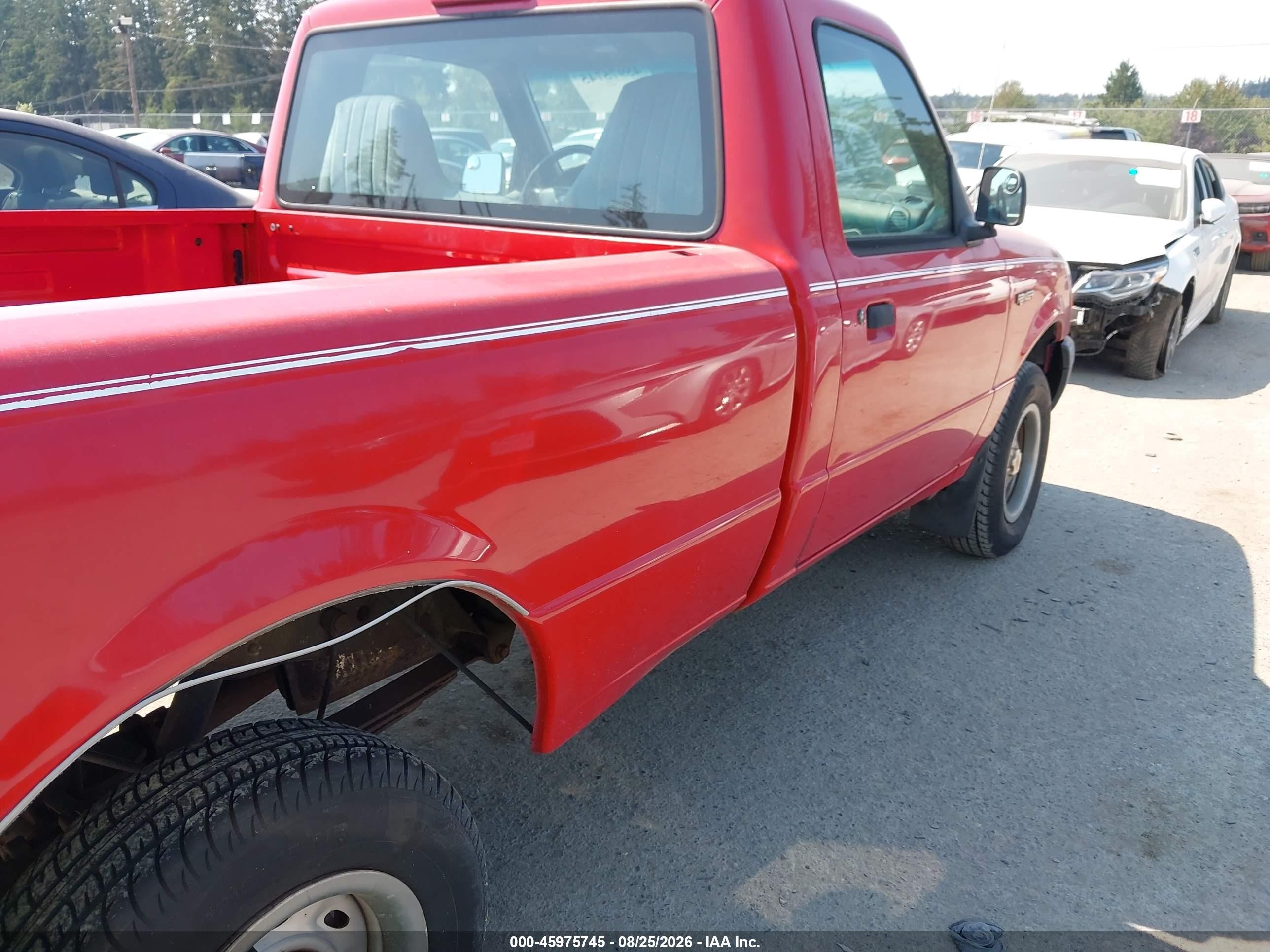 2001 Ford Ranger Edge Red vin: 1FTZR11E91PB29716