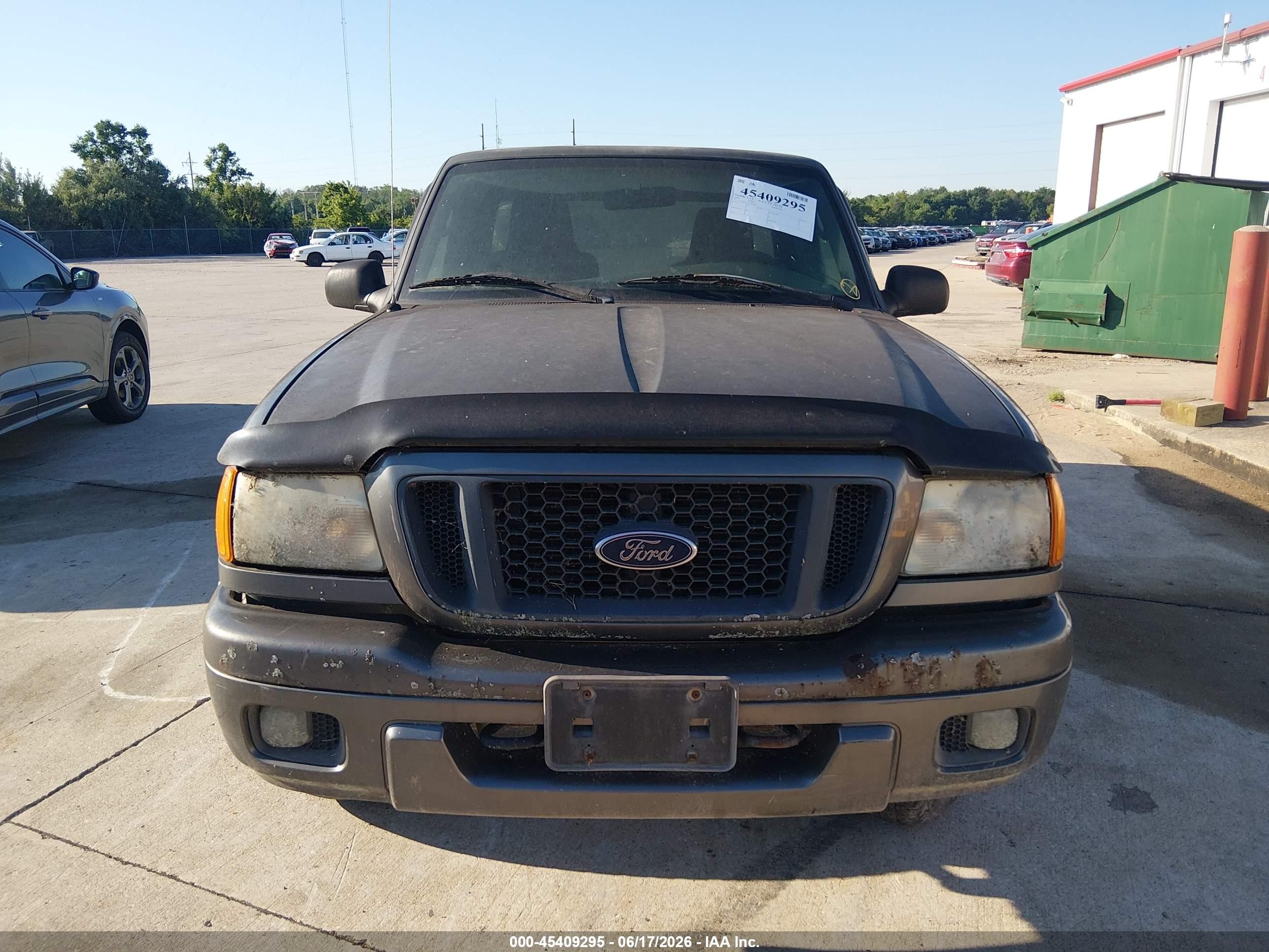 2004 Ford Ranger Edge Серый vin: 1FTZR11U24PB28676