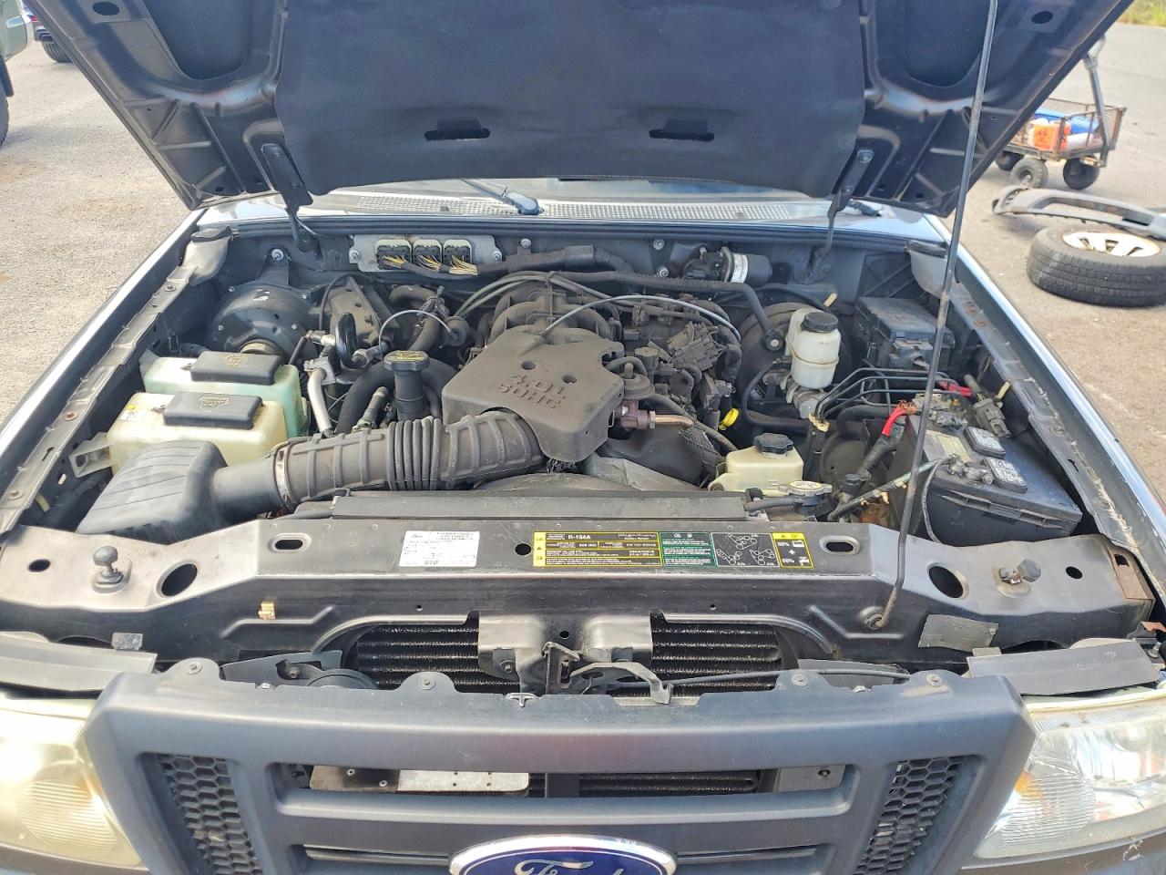 2009 Ford Ranger Super Cab Gray vin: 1FTZR14E29PA06766
