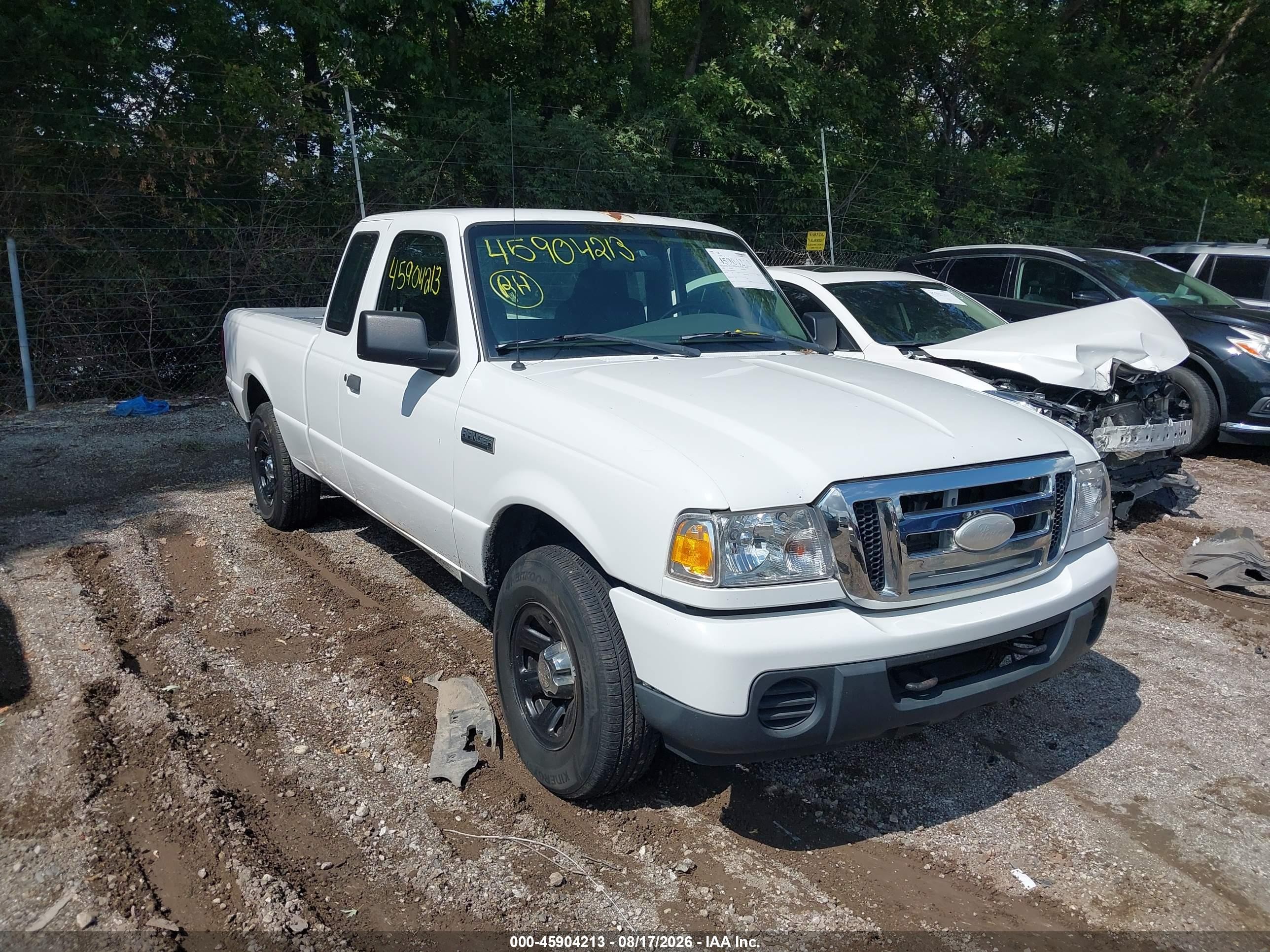 2008 Ford Ranger Xl/xlt White vin: 1FTZR14EX8PA83657
