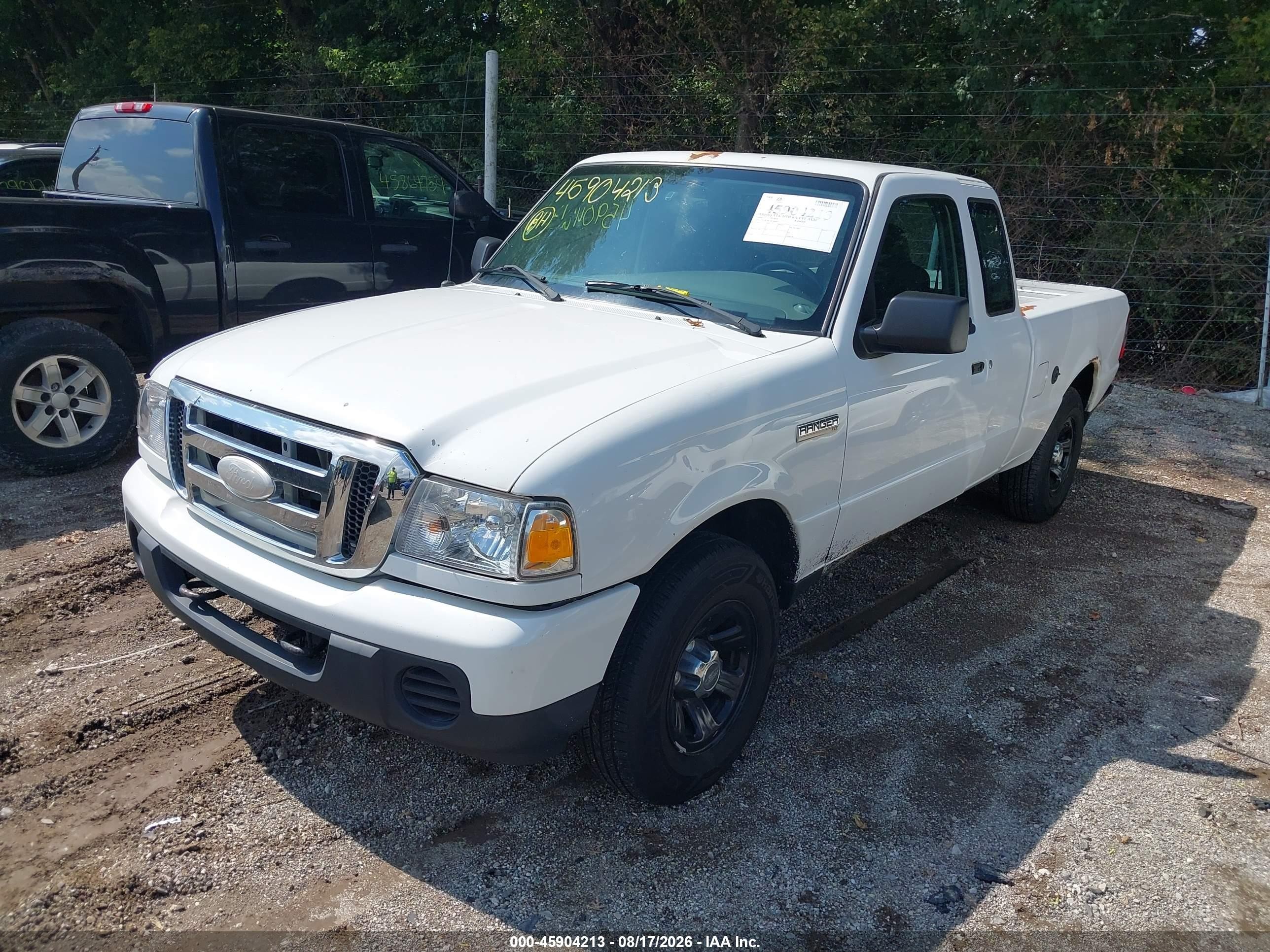 2008 Ford Ranger Xl/xlt White vin: 1FTZR14EX8PA83657