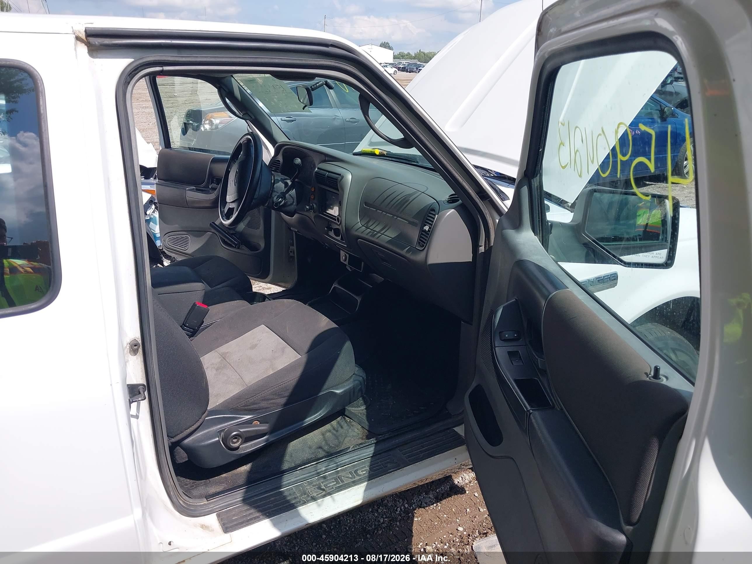 2008 Ford Ranger Xl/xlt White vin: 1FTZR14EX8PA83657