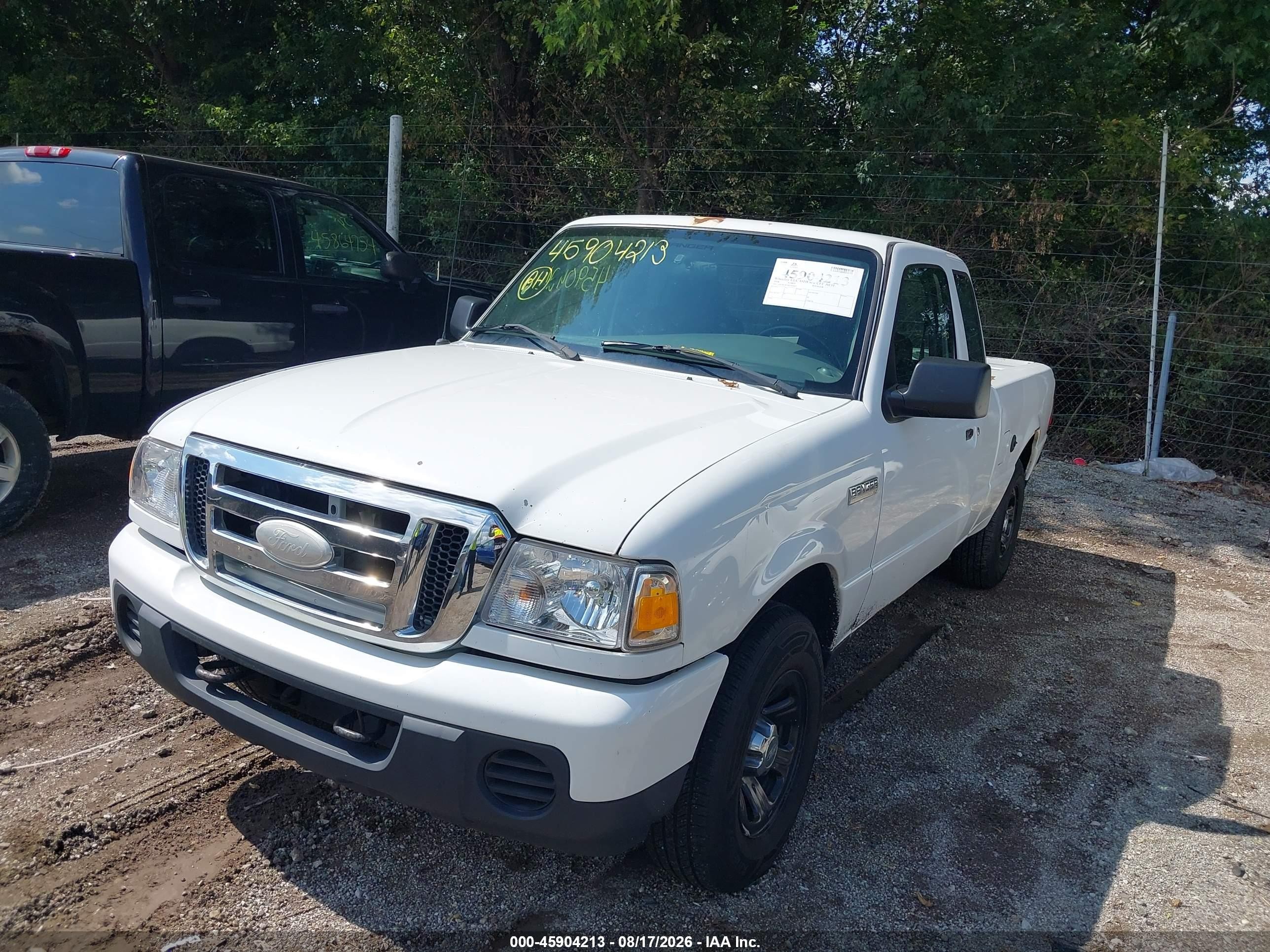 2008 Ford Ranger Xl/xlt White vin: 1FTZR14EX8PA83657