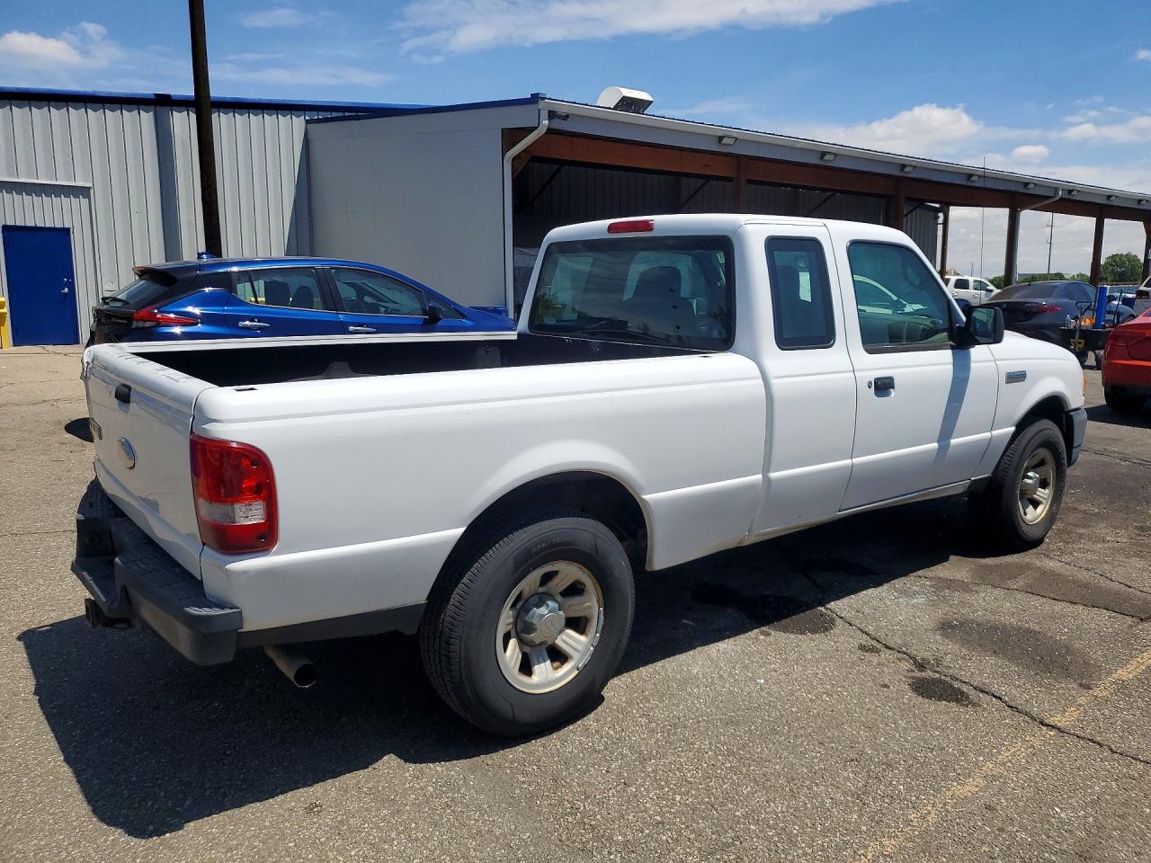 2007 Ford Ranger Super Cab White vin: 1FTZR14U27PA47323