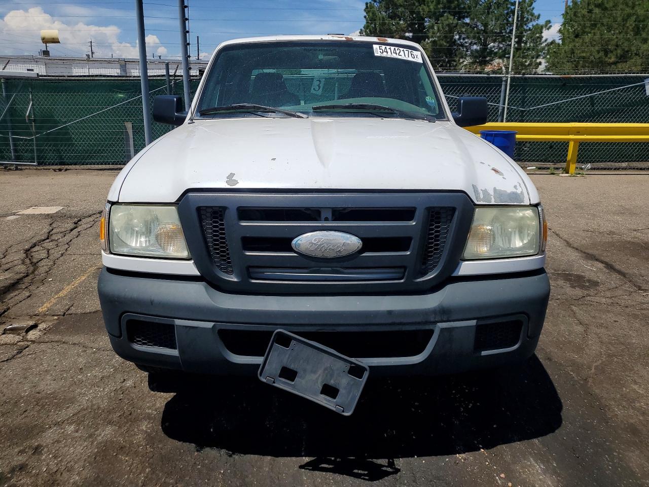 2007 Ford Ranger Super Cab White vin: 1FTZR14U27PA47323