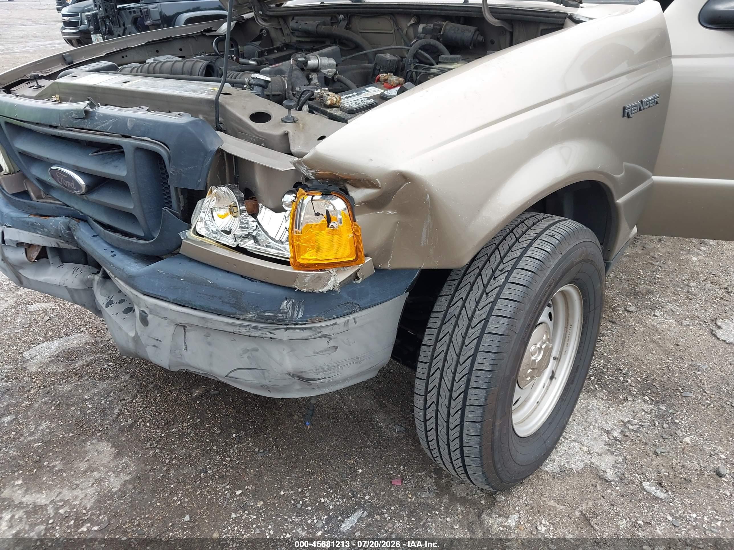 2005 Ford Ranger Edge/stx/xl/xlt Beige vin: 1FTZR14U95PA63807