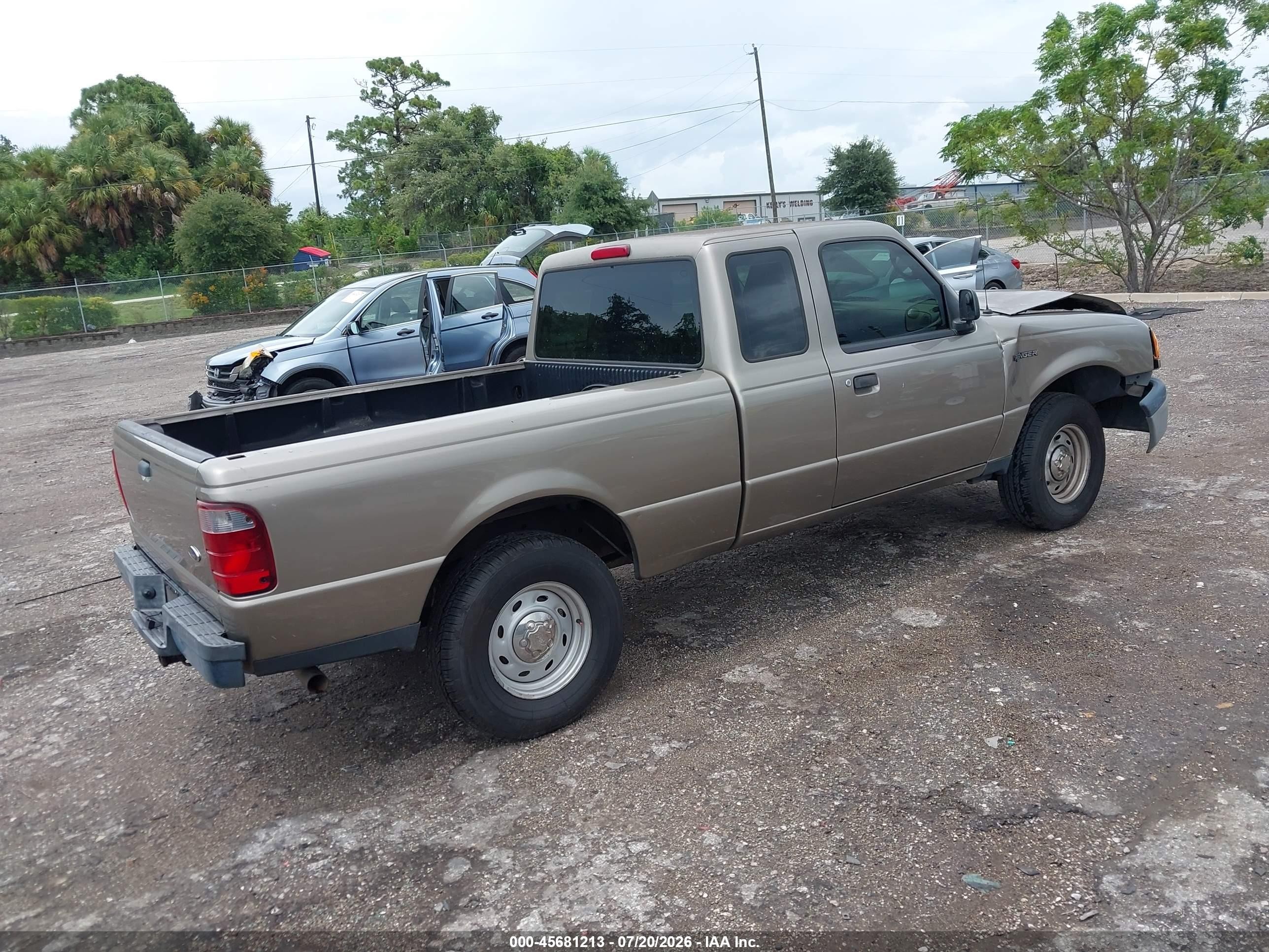 2005 Ford Ranger Edge/stx/xl/xlt Beige vin: 1FTZR14U95PA63807