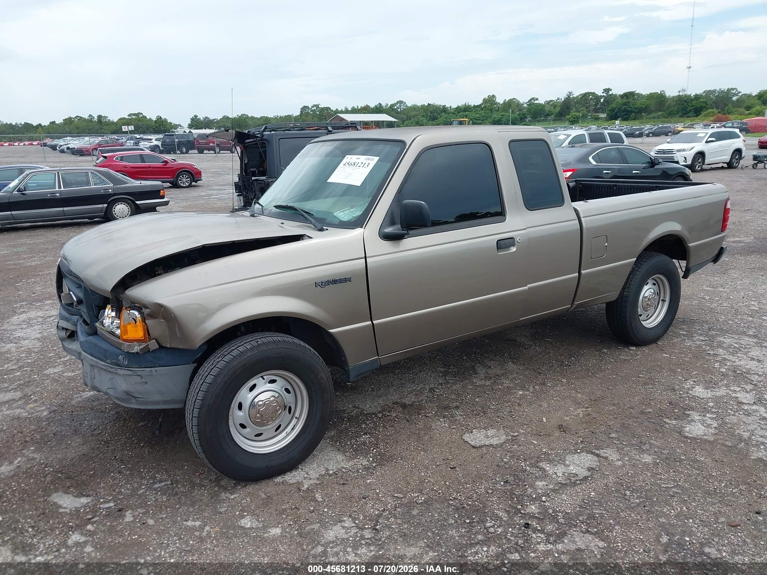 2005 Ford Ranger Edge/stx/xl/xlt Beige vin: 1FTZR14U95PA63807