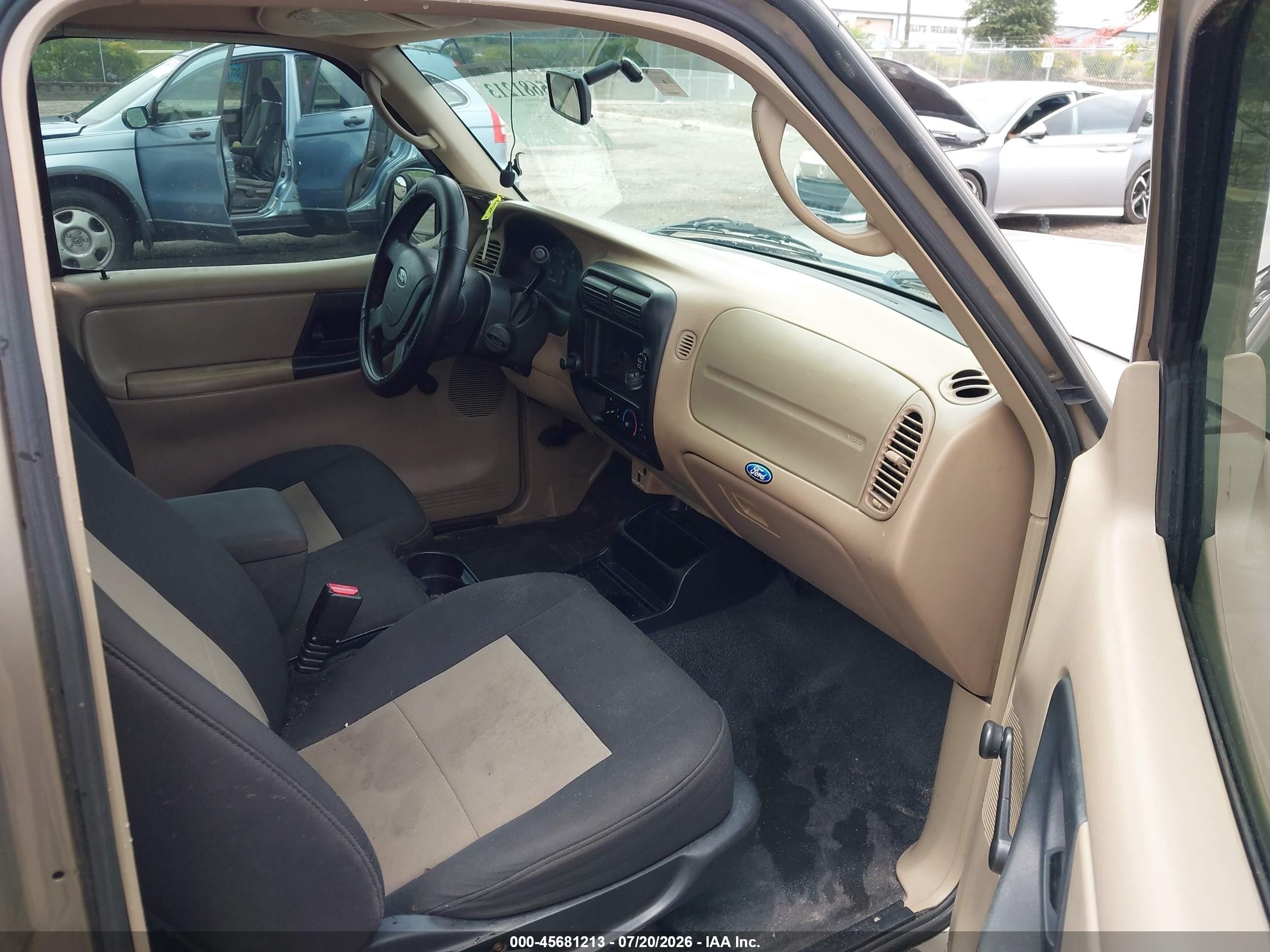 2005 Ford Ranger Edge/stx/xl/xlt Beige vin: 1FTZR14U95PA63807