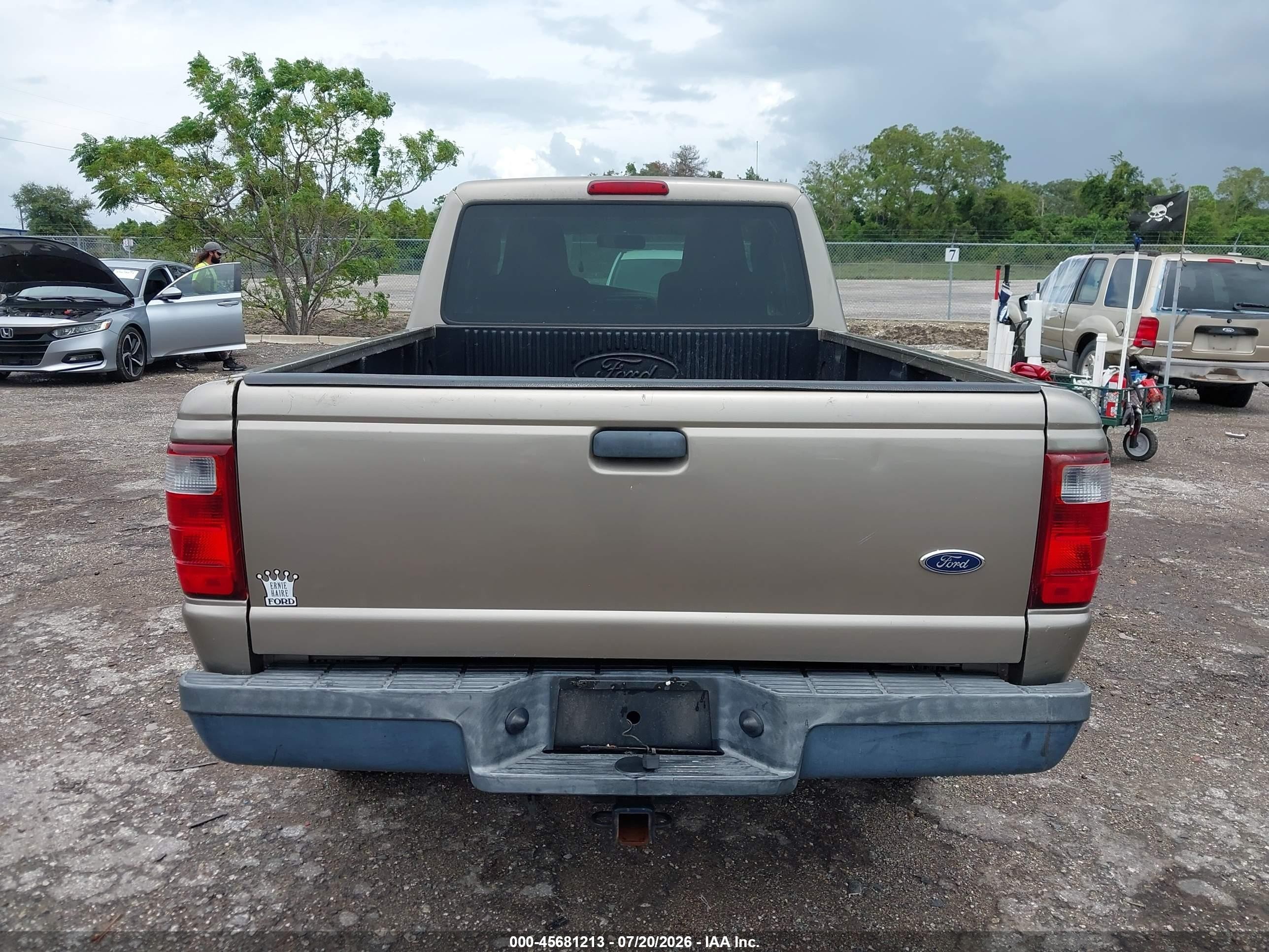 2005 Ford Ranger Edge/stx/xl/xlt Beige vin: 1FTZR14U95PA63807