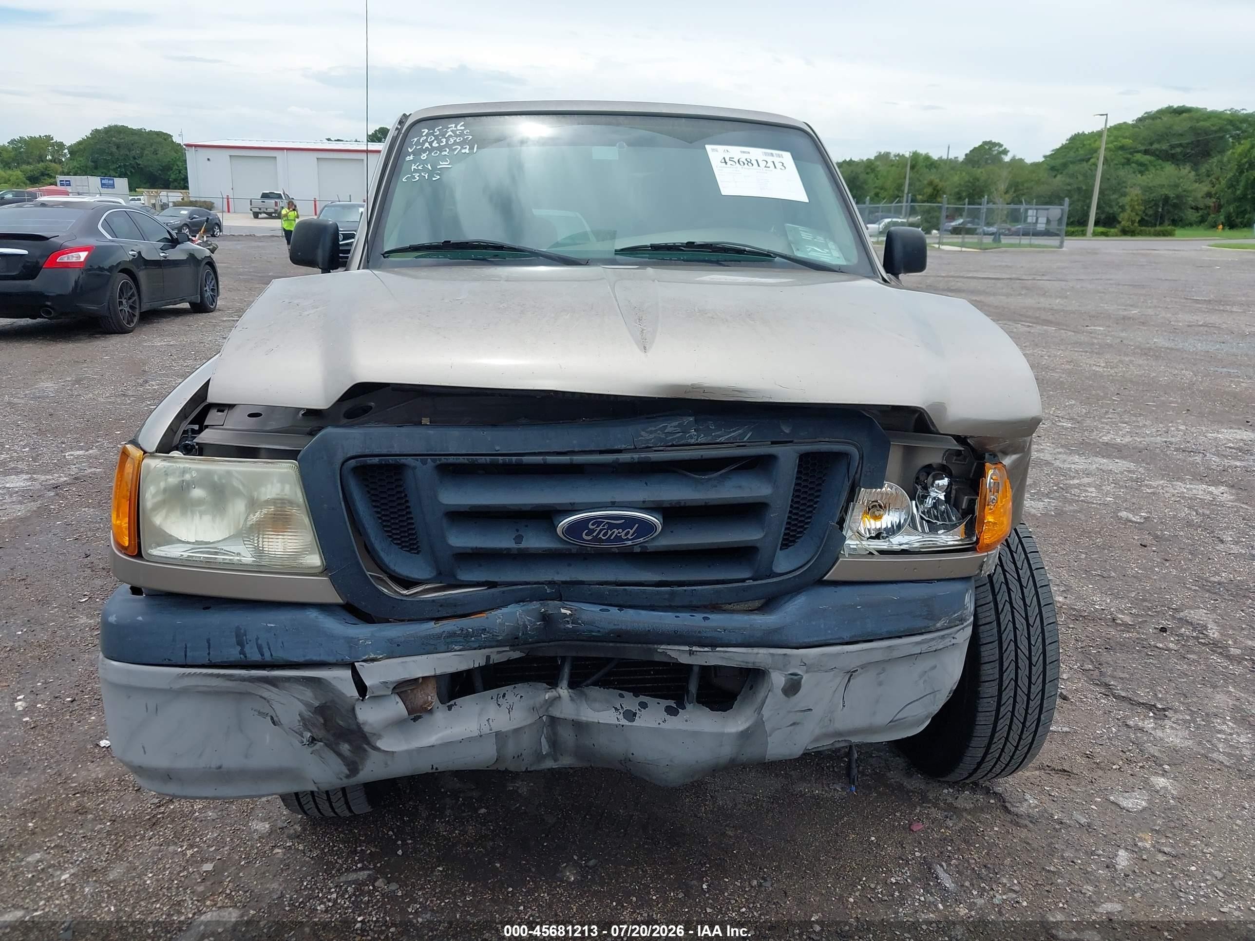 2005 Ford Ranger Edge/stx/xl/xlt Beige vin: 1FTZR14U95PA63807
