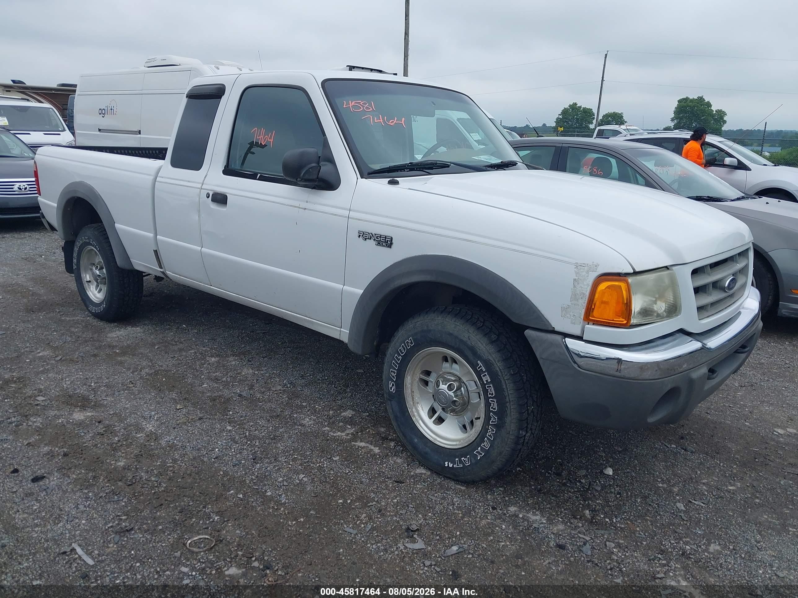 2001 Ford Ranger Edge/xlt White vin: 1FTZR15E01PA82795